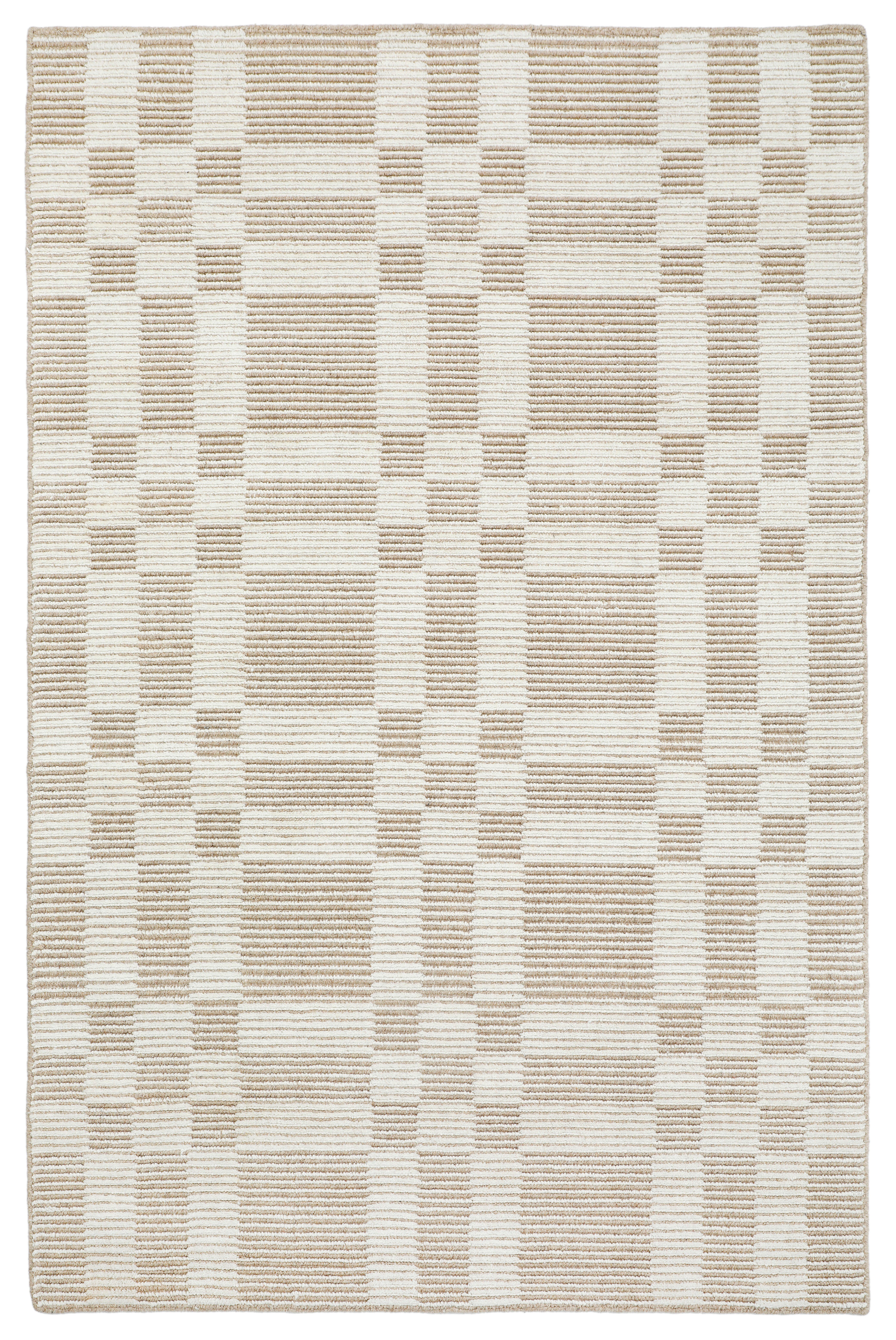 Terra by Obeetee Easta 7'11" x 9'9" Area Rug, Sand/Natural, large