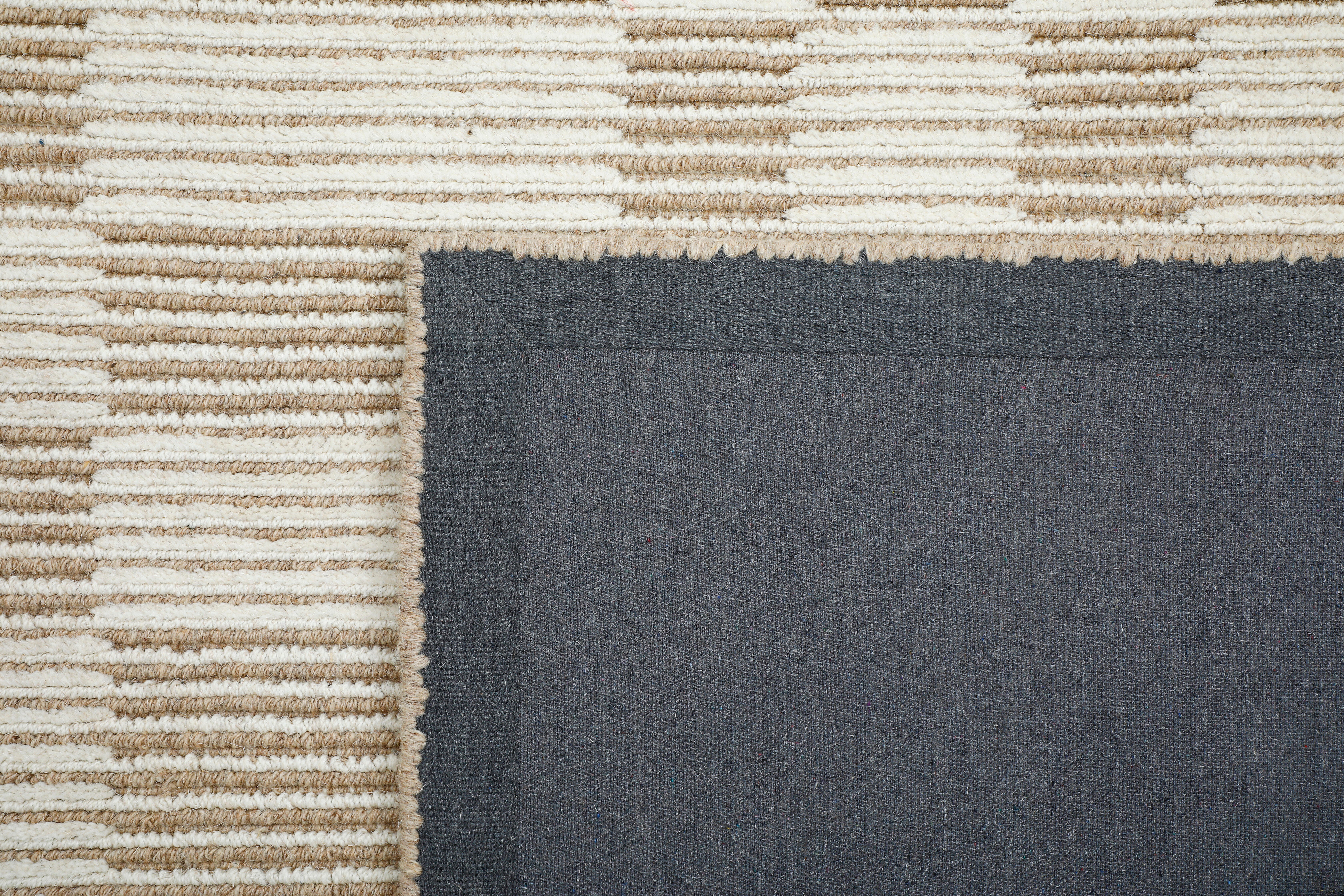 Terra by Obeetee Easta 2'7" x 8' Runner Rug, Sand/Natural, large