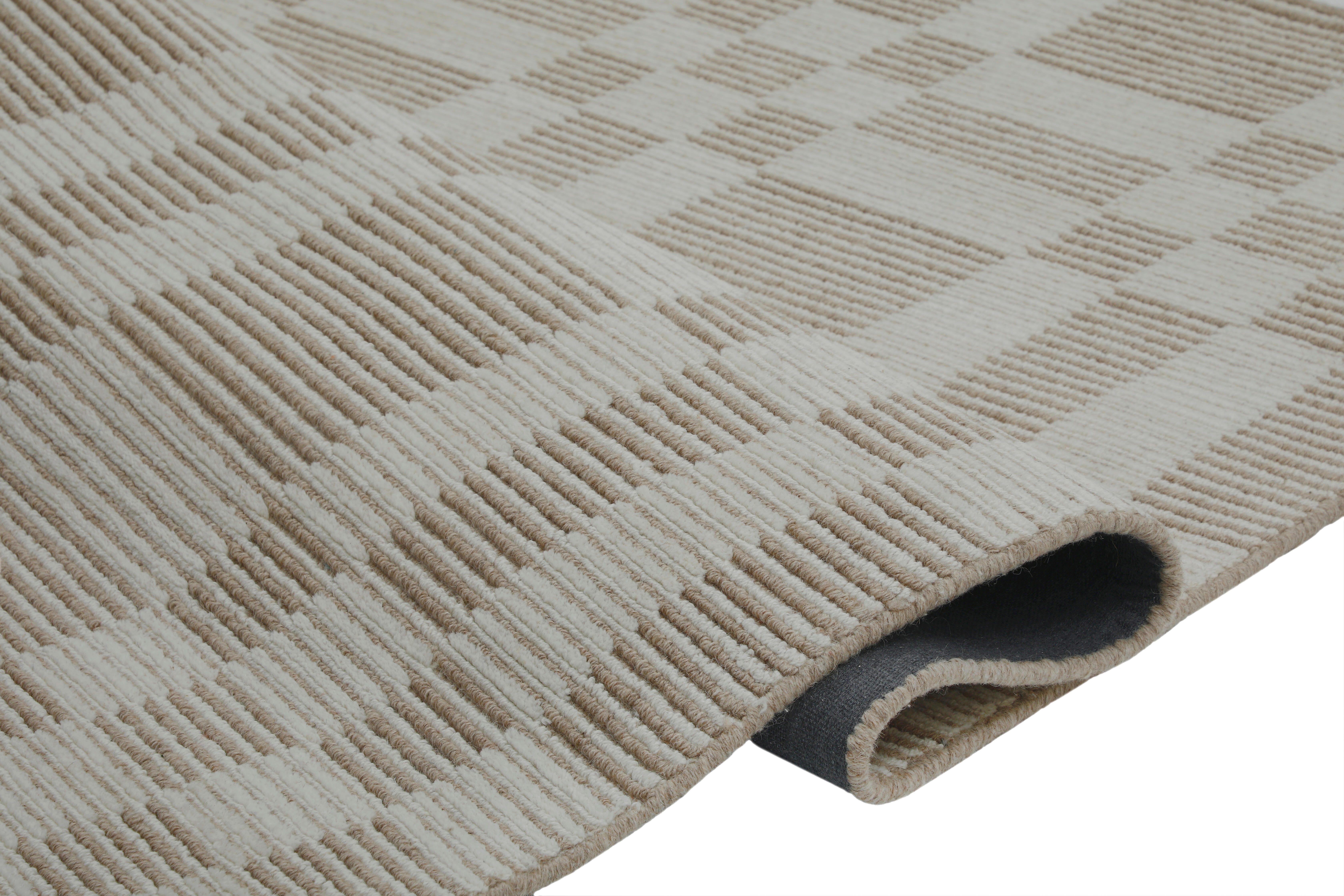 Terra by Obeetee Easta 2'1" x 3' Area Rug, Sand/Natural, large
