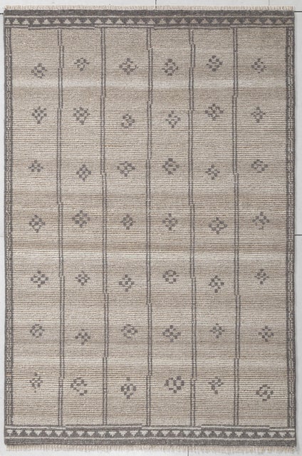 Terra by Obeetee Morrocan Stripe 2'7" x 8' Runner Rug, Beige/Gray