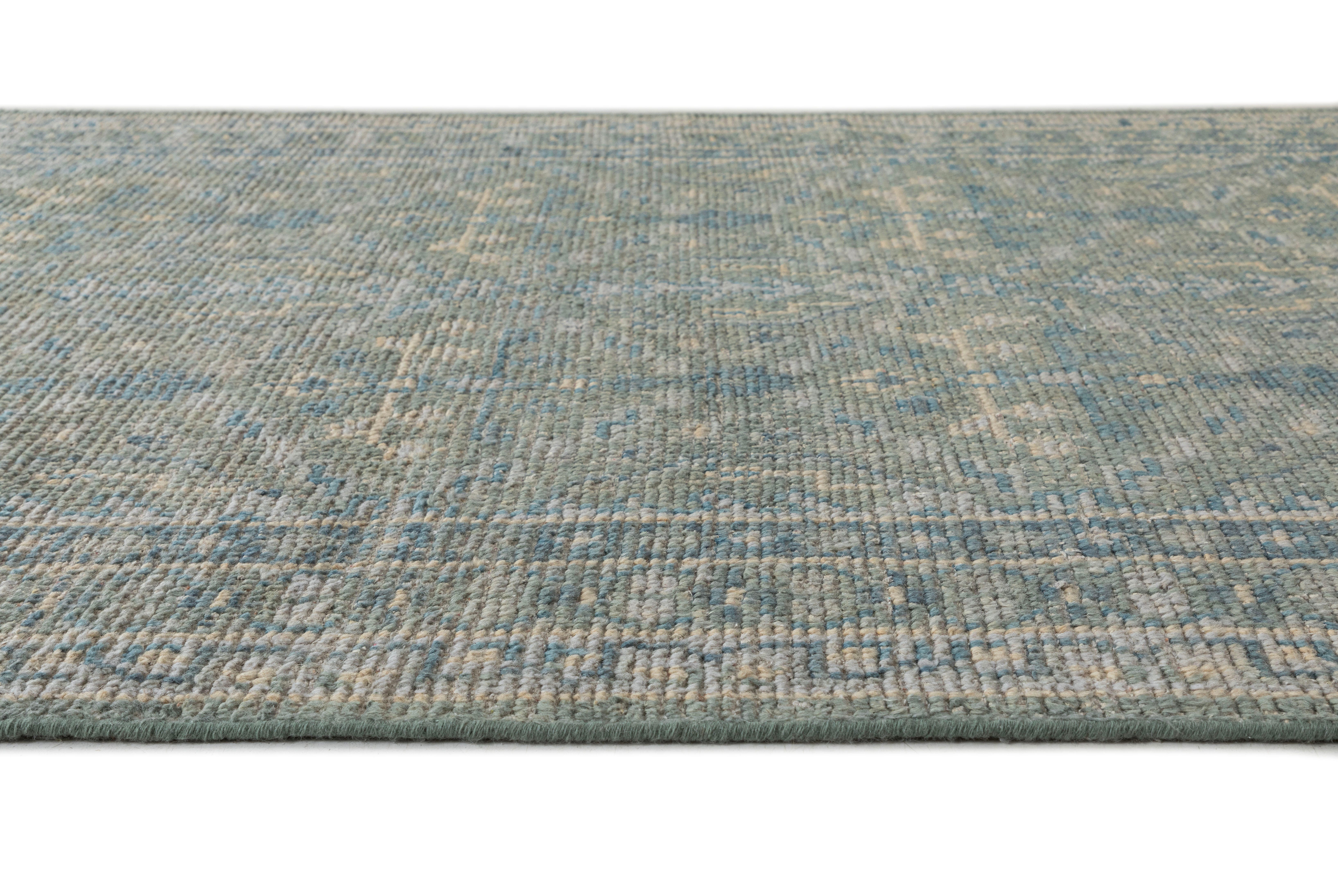 Terra by Obeetee Zuri 2'1" x 3' Area Rug, Green/Multi, large
