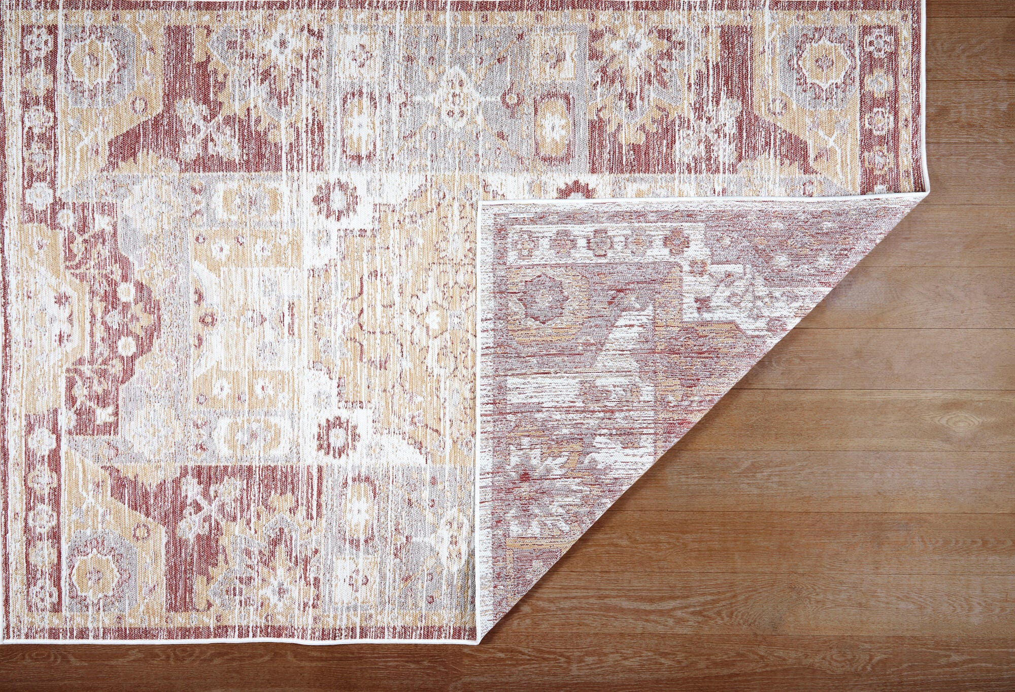 Terra by Obeetee Medallion 2' x 3' Area Rug, Mocha/Tan, large