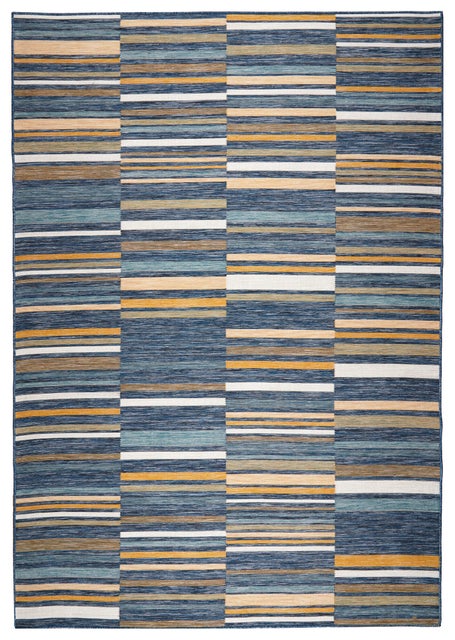 Terra by Obeetee Lines 2' x 7'6" Runner Rug