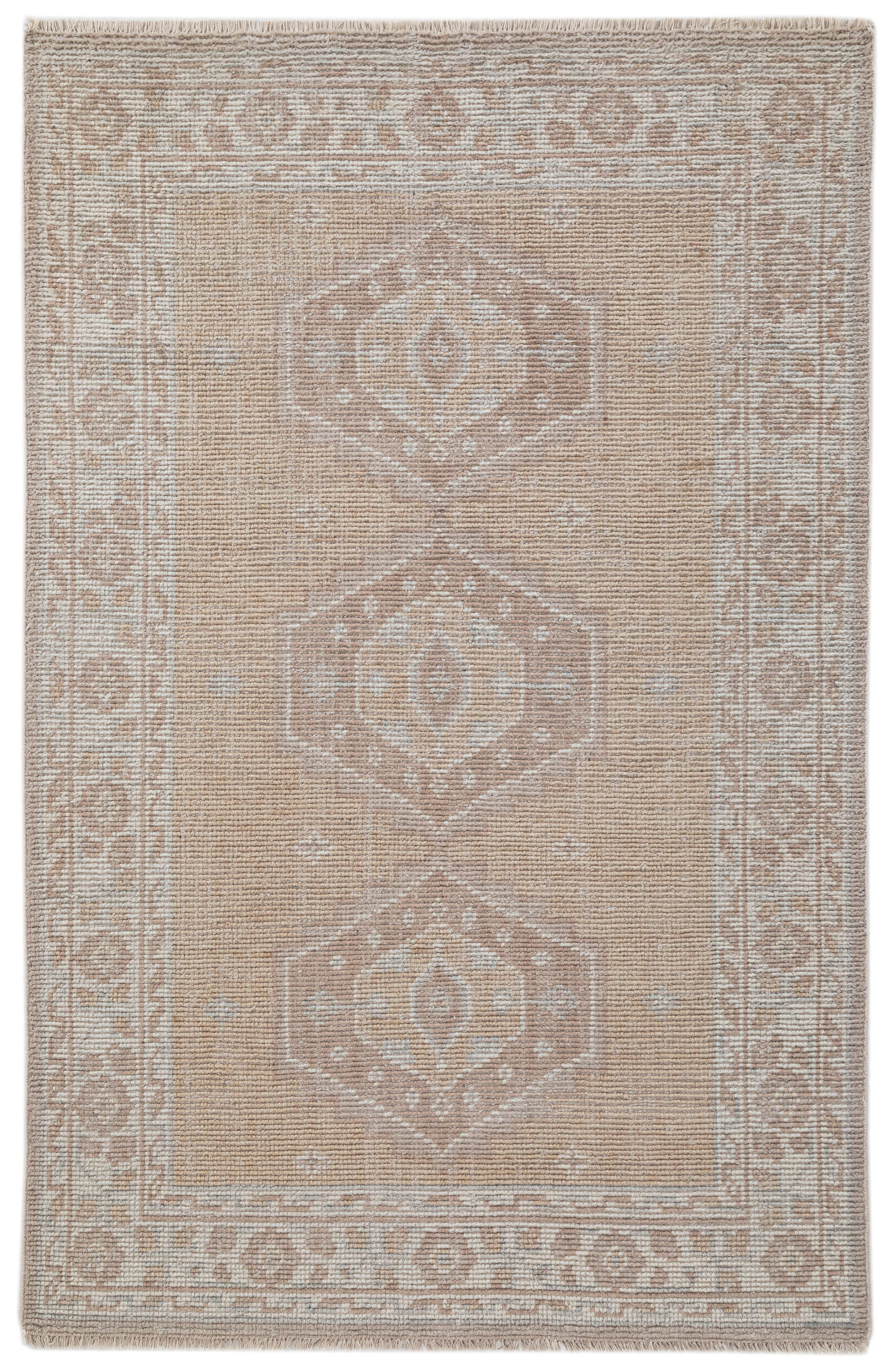 Terra by Obeetee Paloma 3'1" x 5' Area Rug, Gold/Brown, large