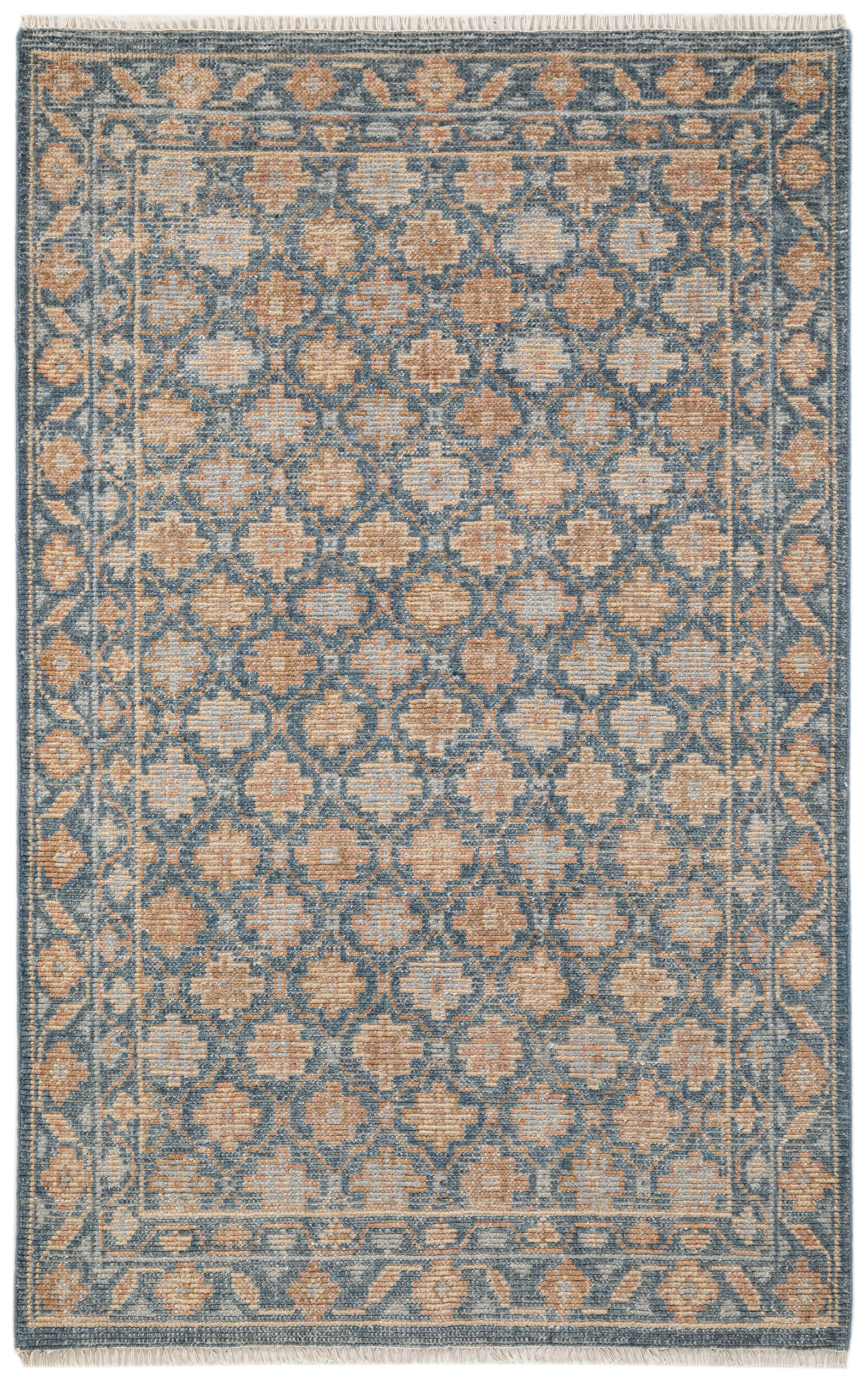 Terra by Obeetee Zohra 8'10" x 11'9" Area Rug, Blue/Multi, large