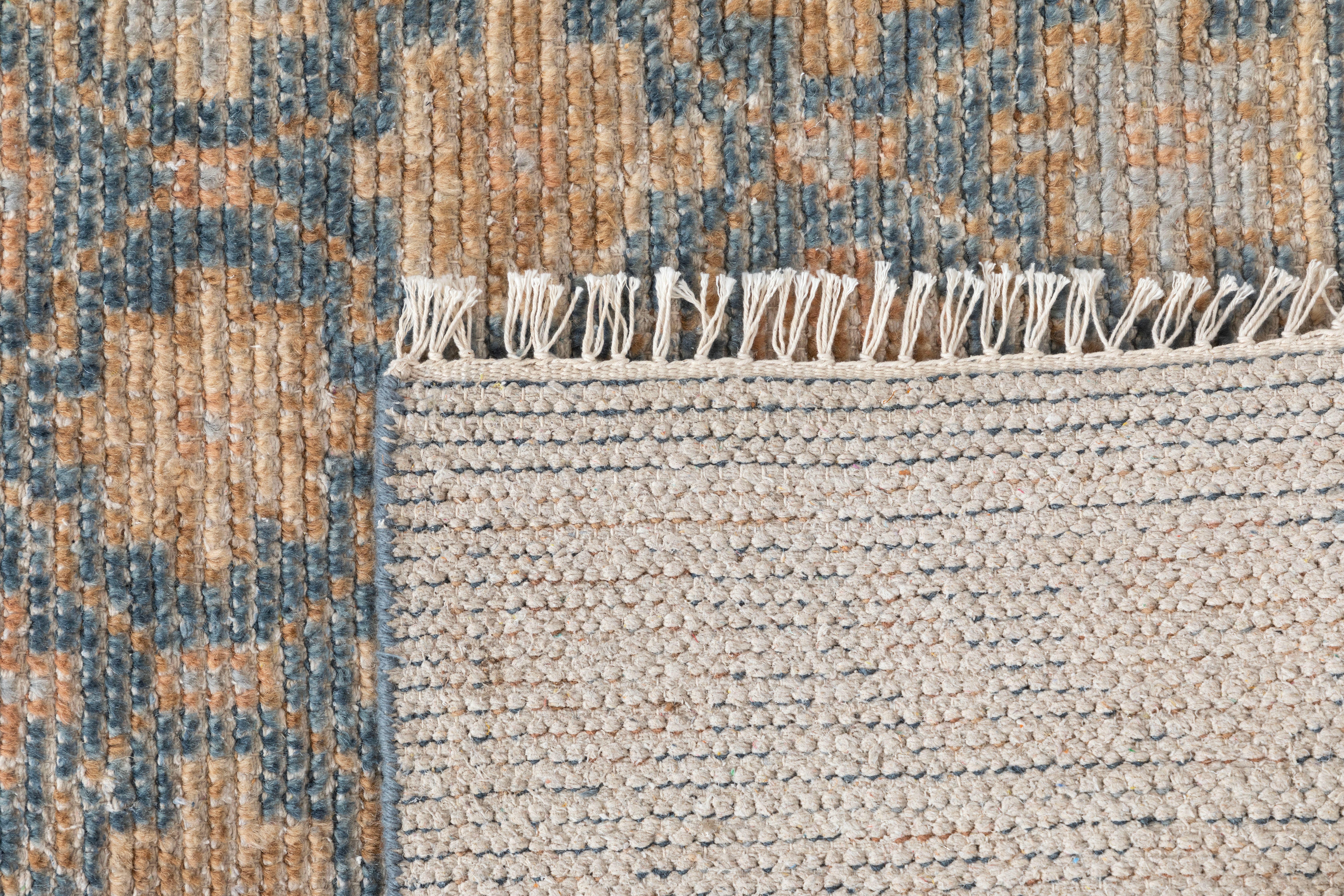Terra by Obeetee Zohra 2'1" x 3' Area Rug, Blue/Multi, large