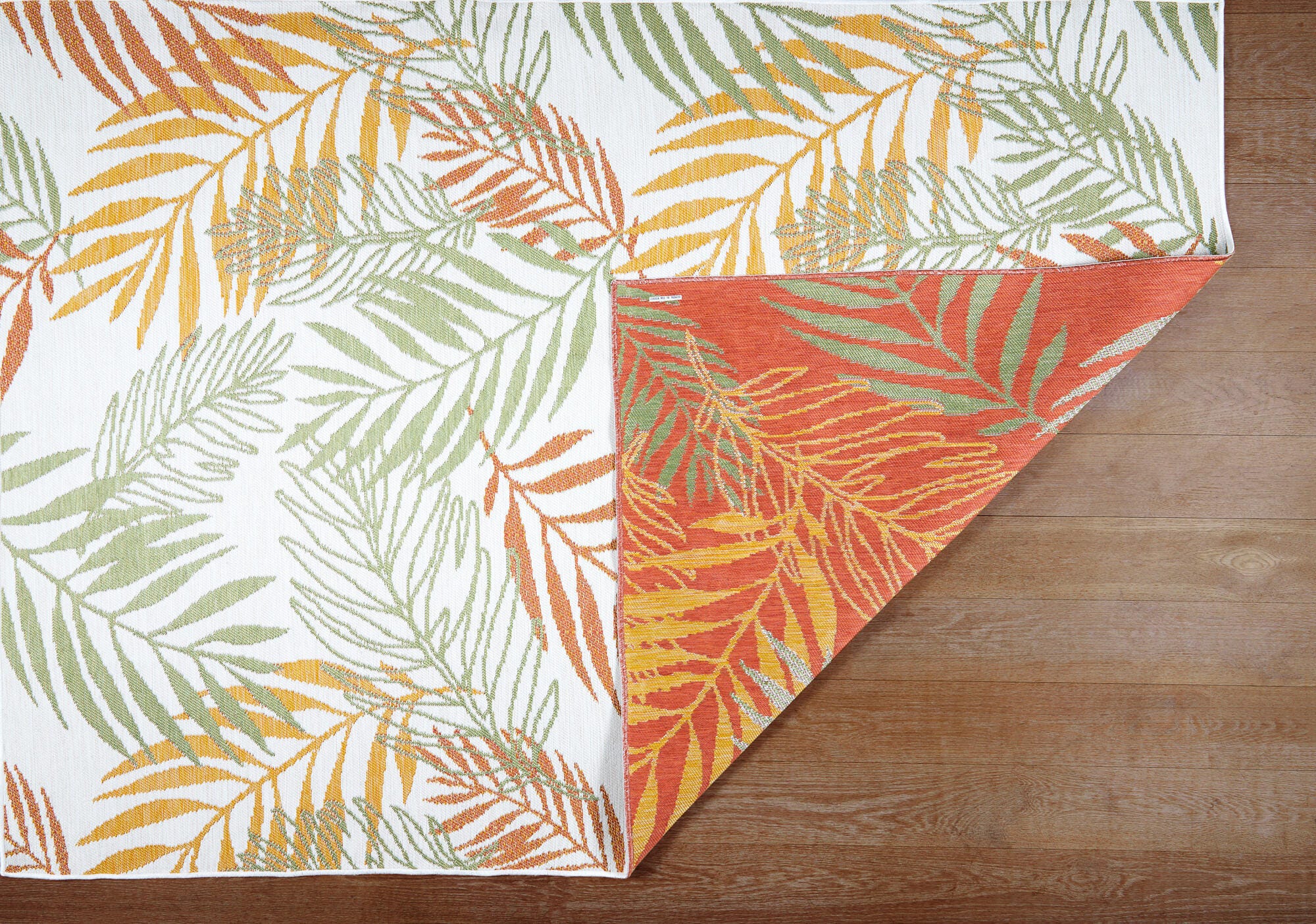 Terra by Obeetee Vines 2' x 7'6" Runner Rug, Tropical, large