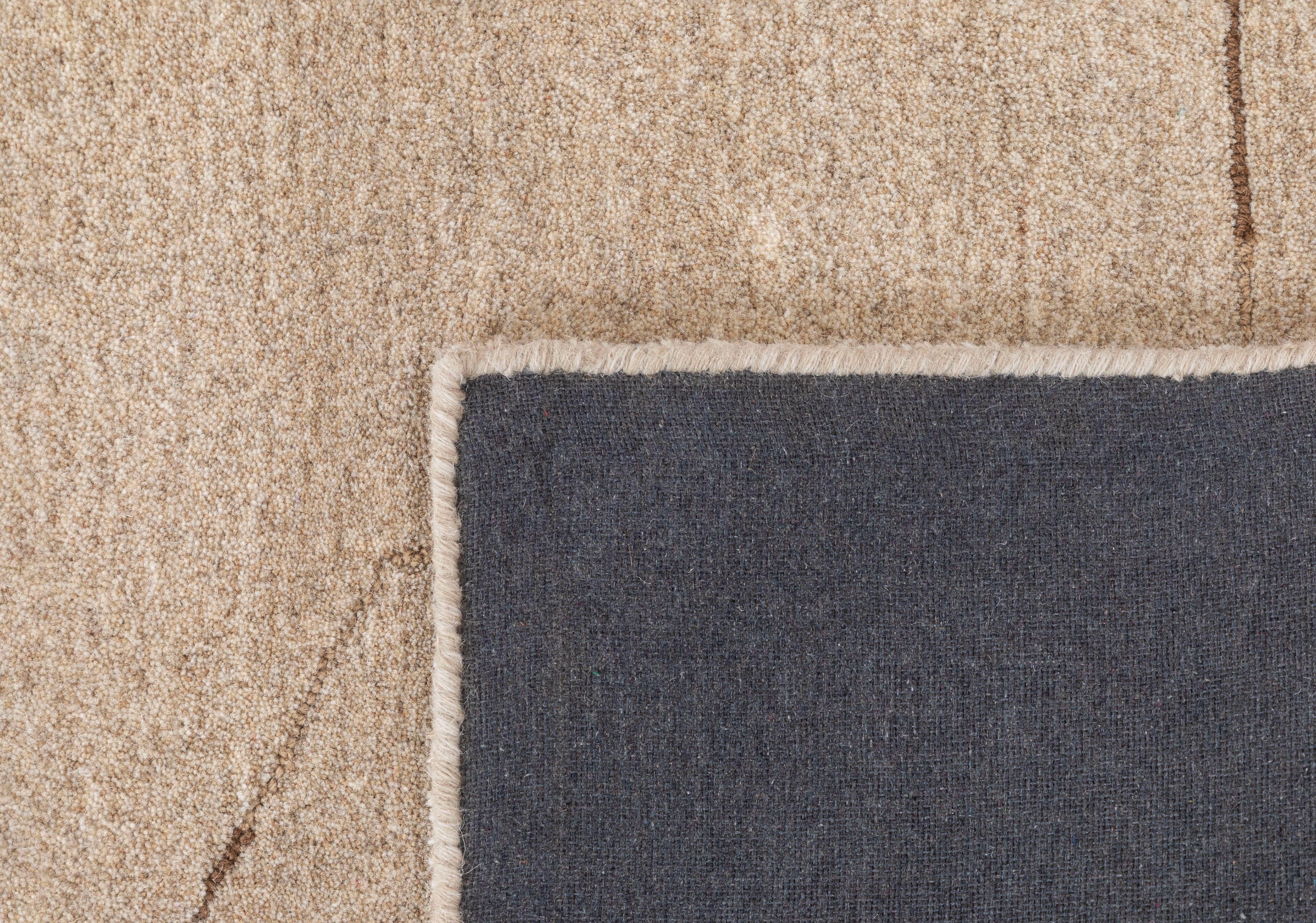 Terra by Obeetee Ines 5'1" x 8' Area Rug, Neutral, large