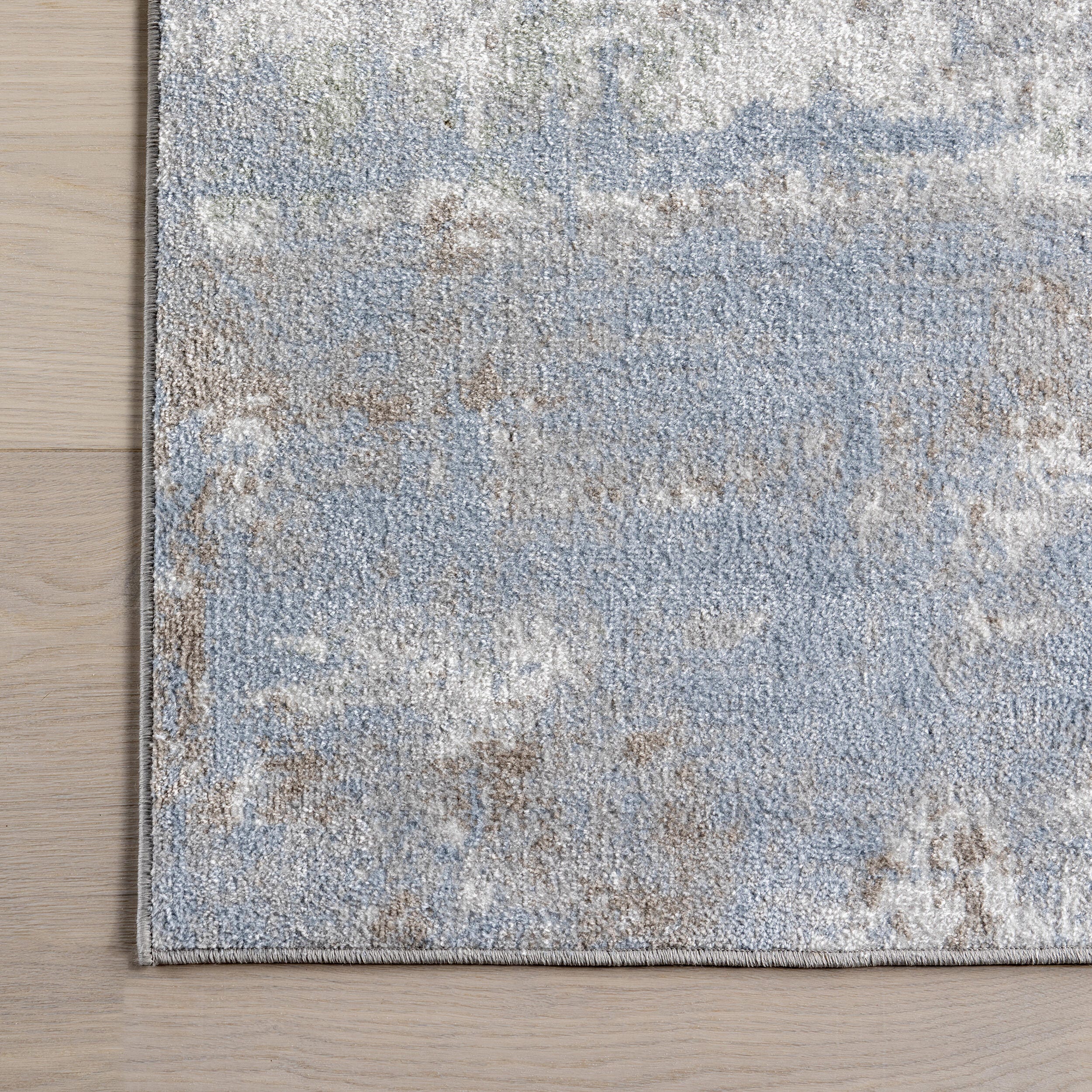 nuLOOM Aaliyah 4' x 6' Accent Rug, Blue, large