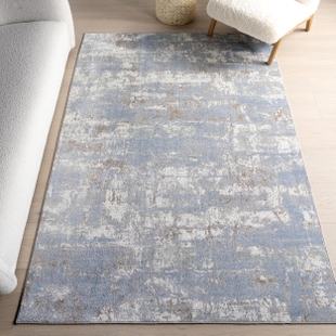 nuLOOM Aaliyah 5' x 8' Area Rug, Blue, rollover