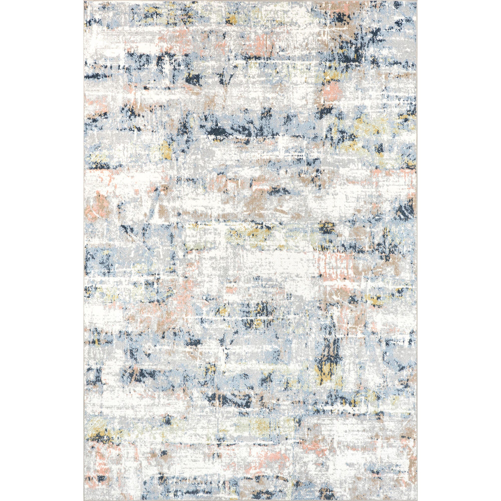 nuLOOM Aaliyah 3' x 6' Runner Rug, Blue/Multi, large