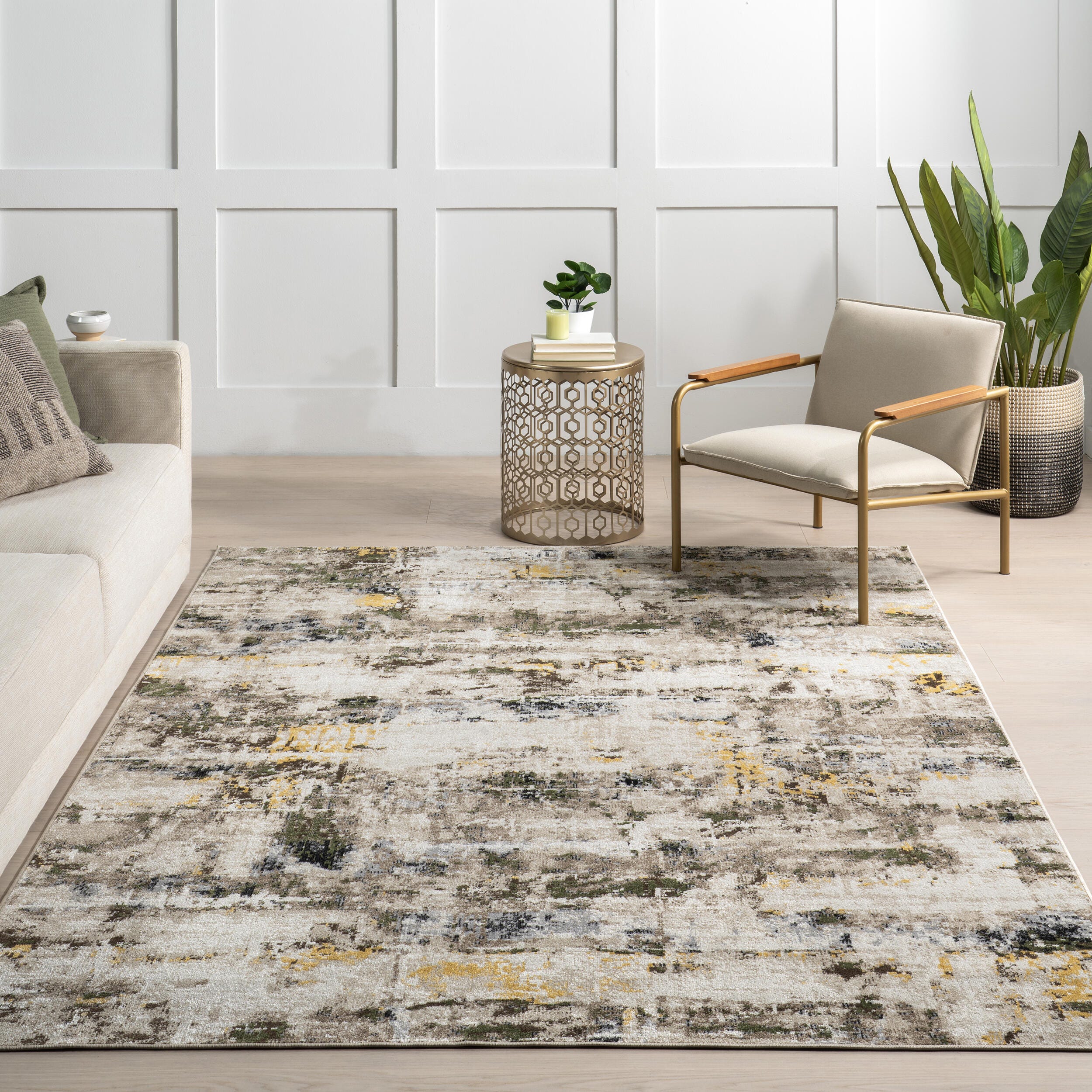 nuLOOM Aaliyah 5' x 8' Area Rug, Multi, large