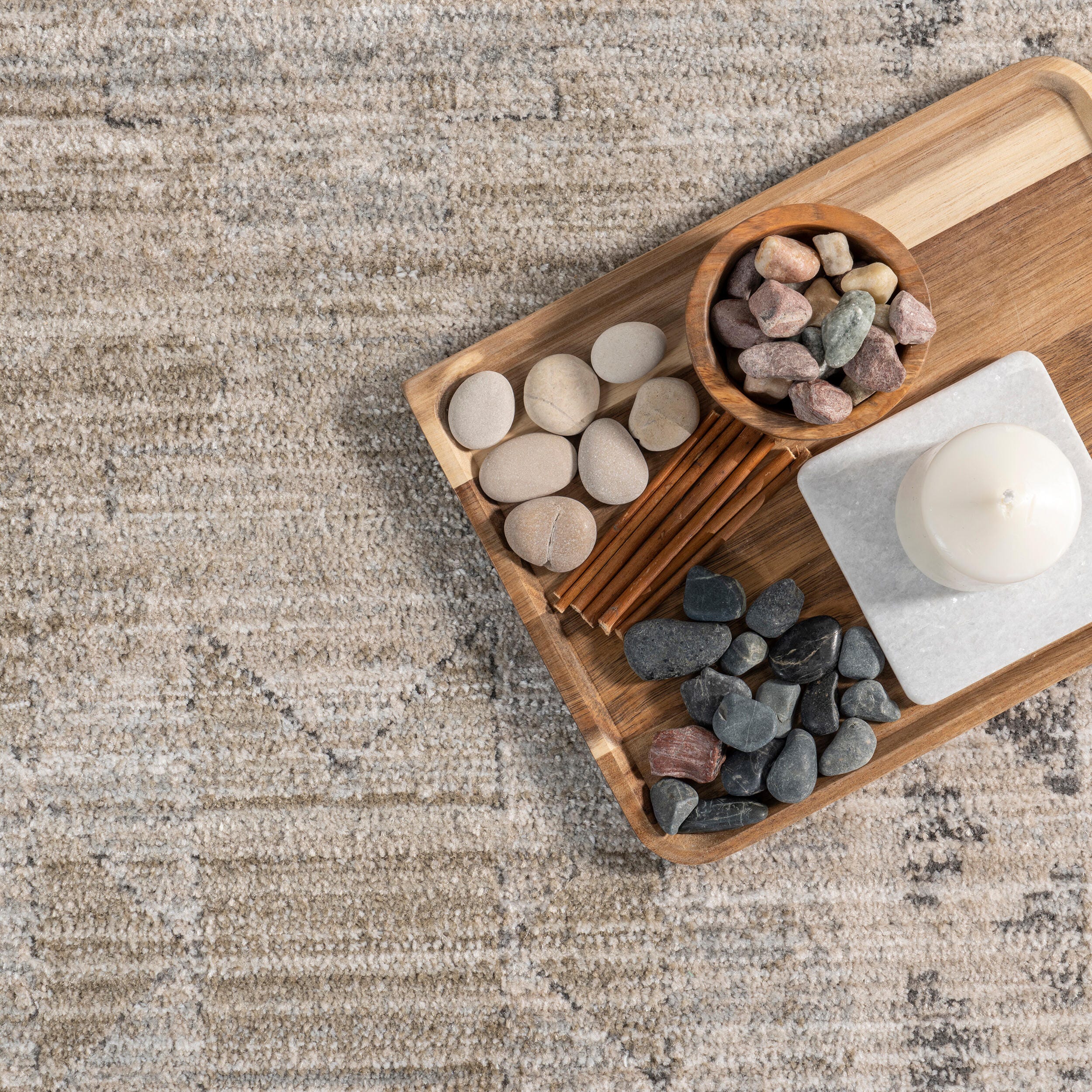 nuLOOM Aine 2' x 8' Runner Rug, Beige, large