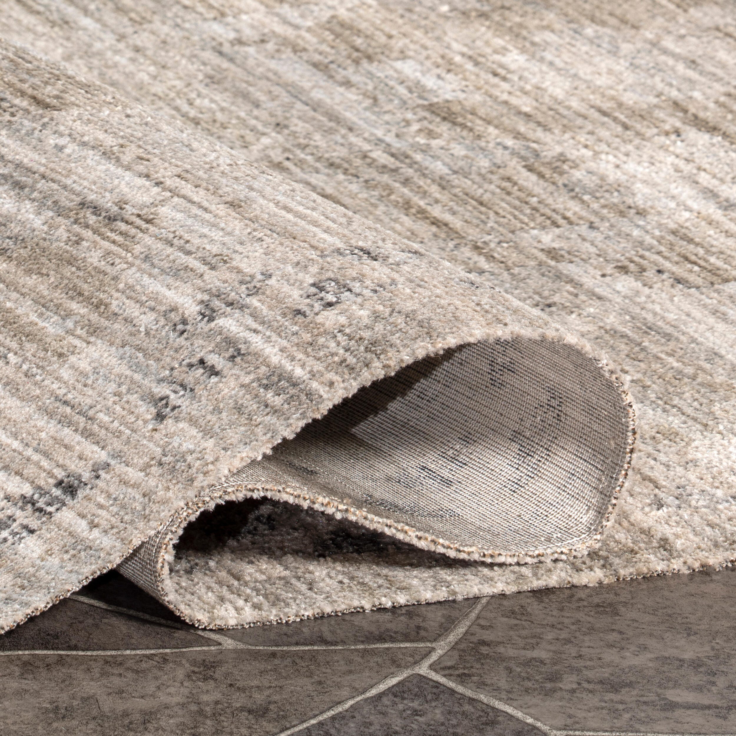 nuLOOM Aine 3' x 8' Runner Rug, Beige, large