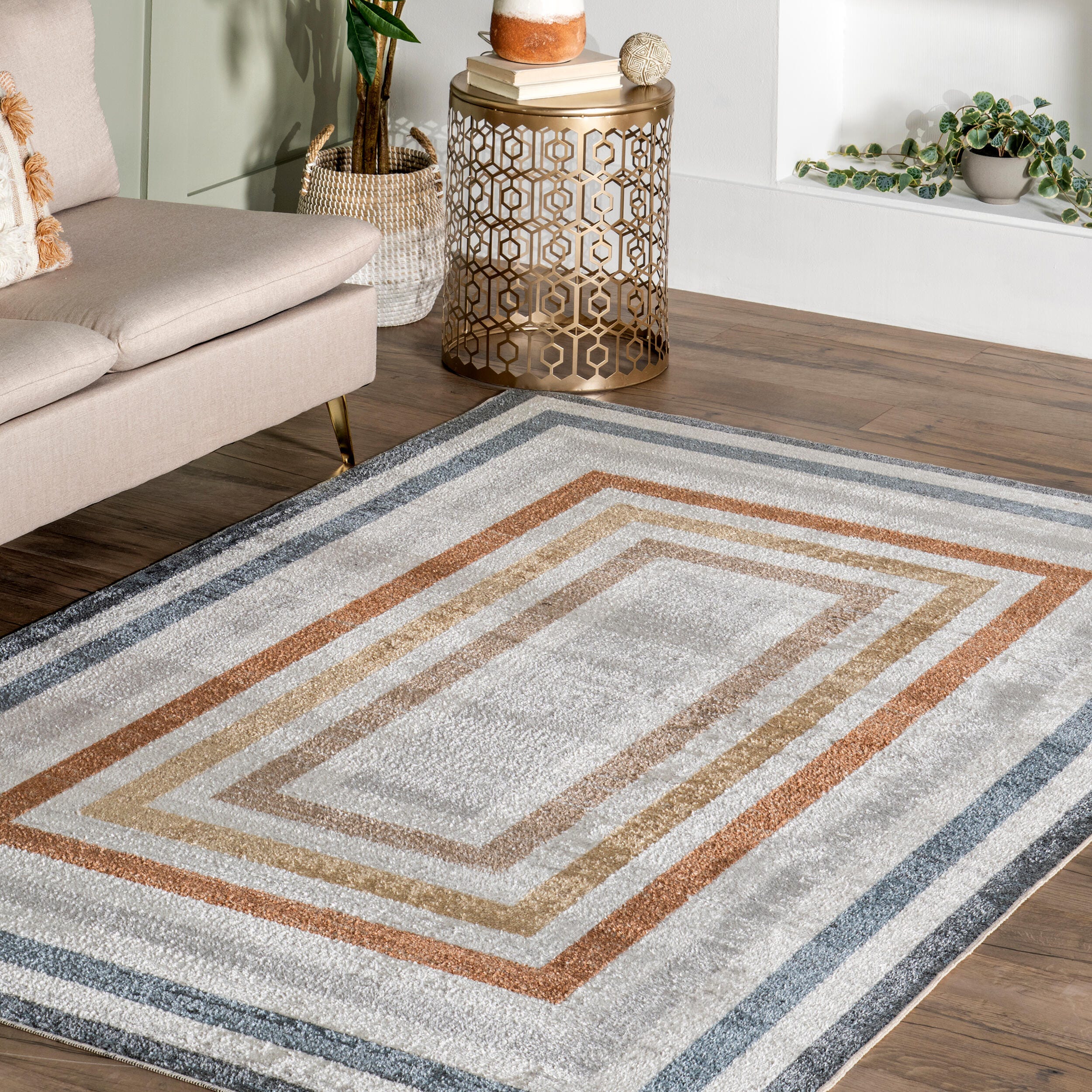 nuLOOM Alienor 2' x 6' Runner Rug, Multi, large