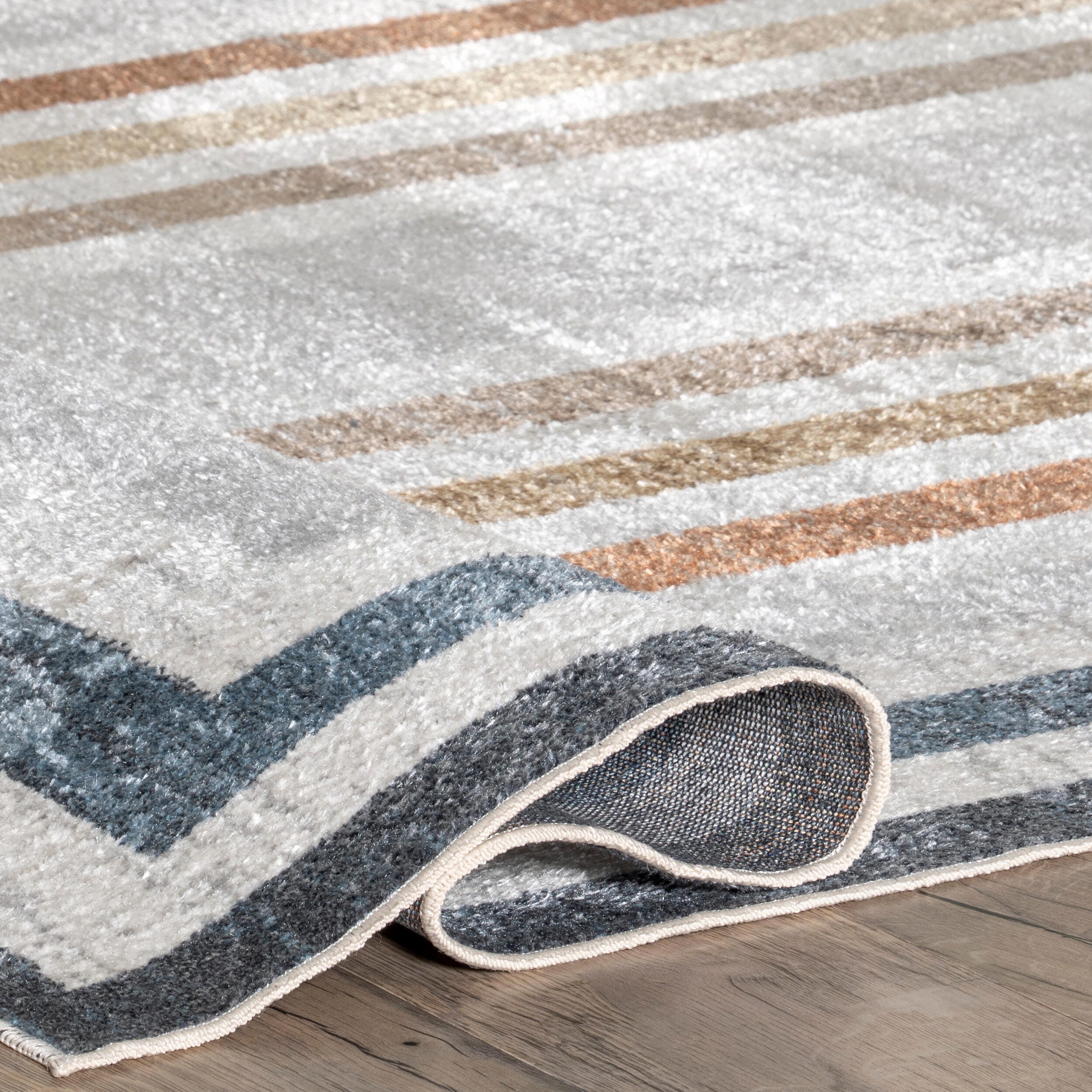 nuLOOM Alienor 2' x 6' Runner Rug, Multi, large