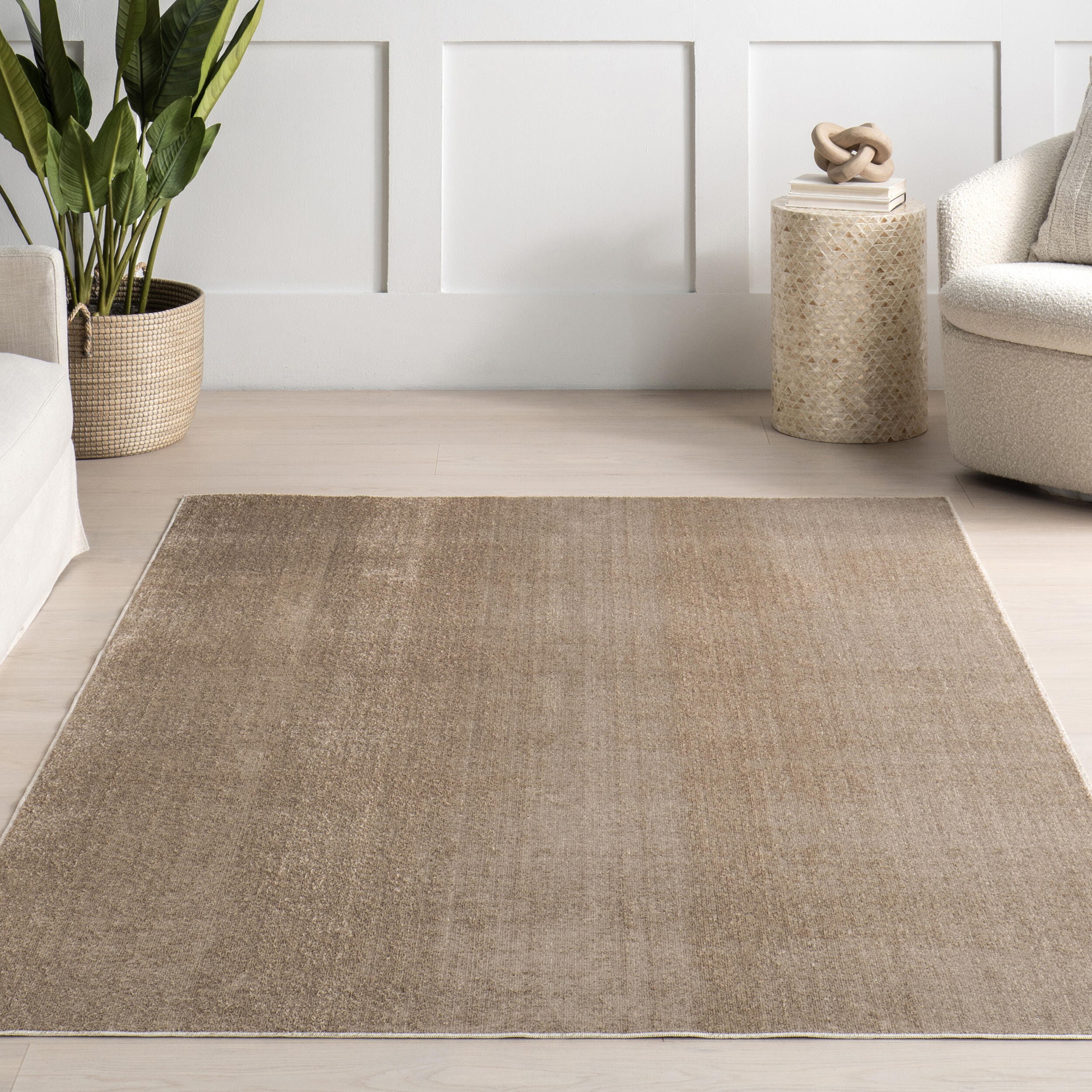 nuLOOM Argelia 5' x 8' Area Rug, Beige, large