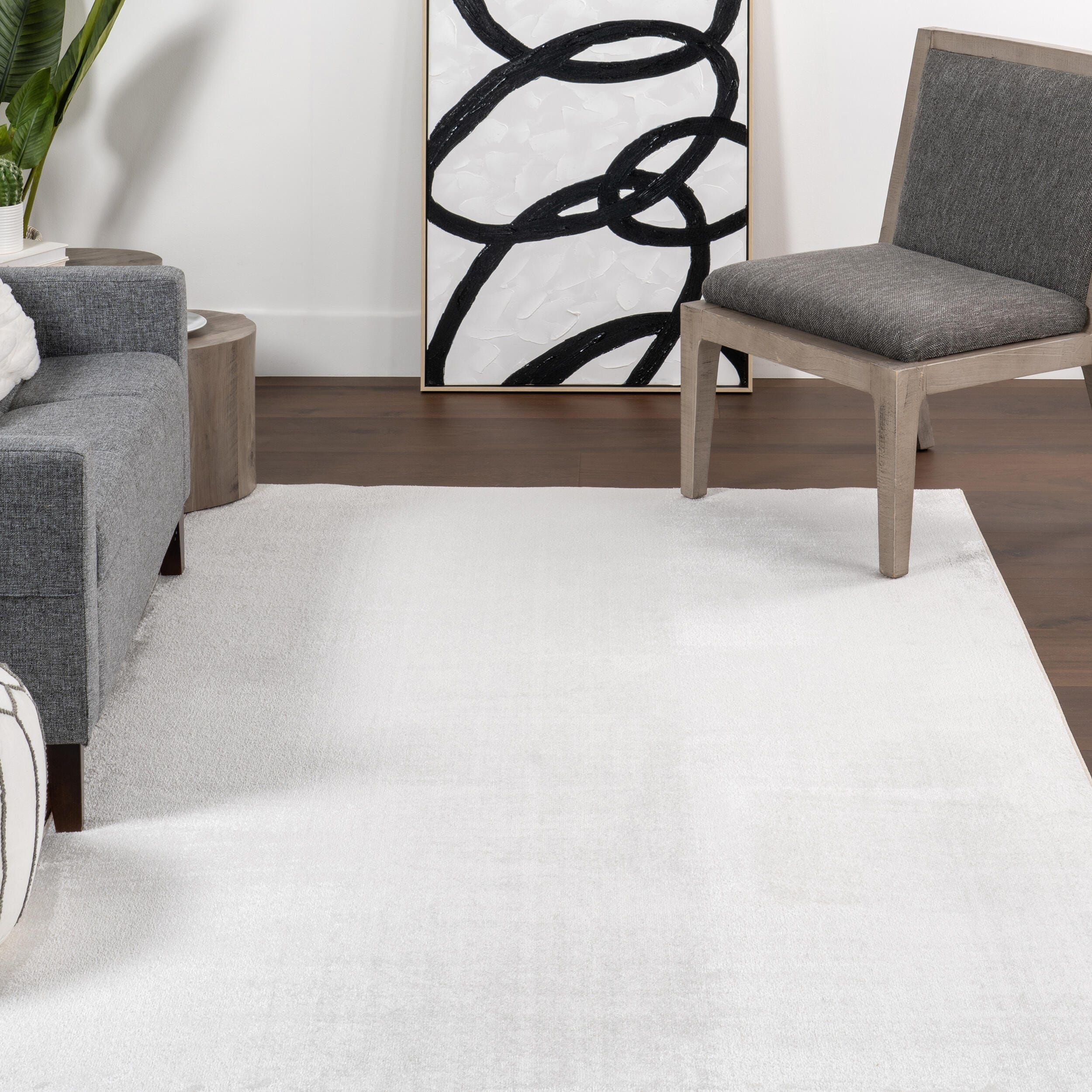 nuLOOM Argelia 3' x 8' Runner Rug, Cream, large