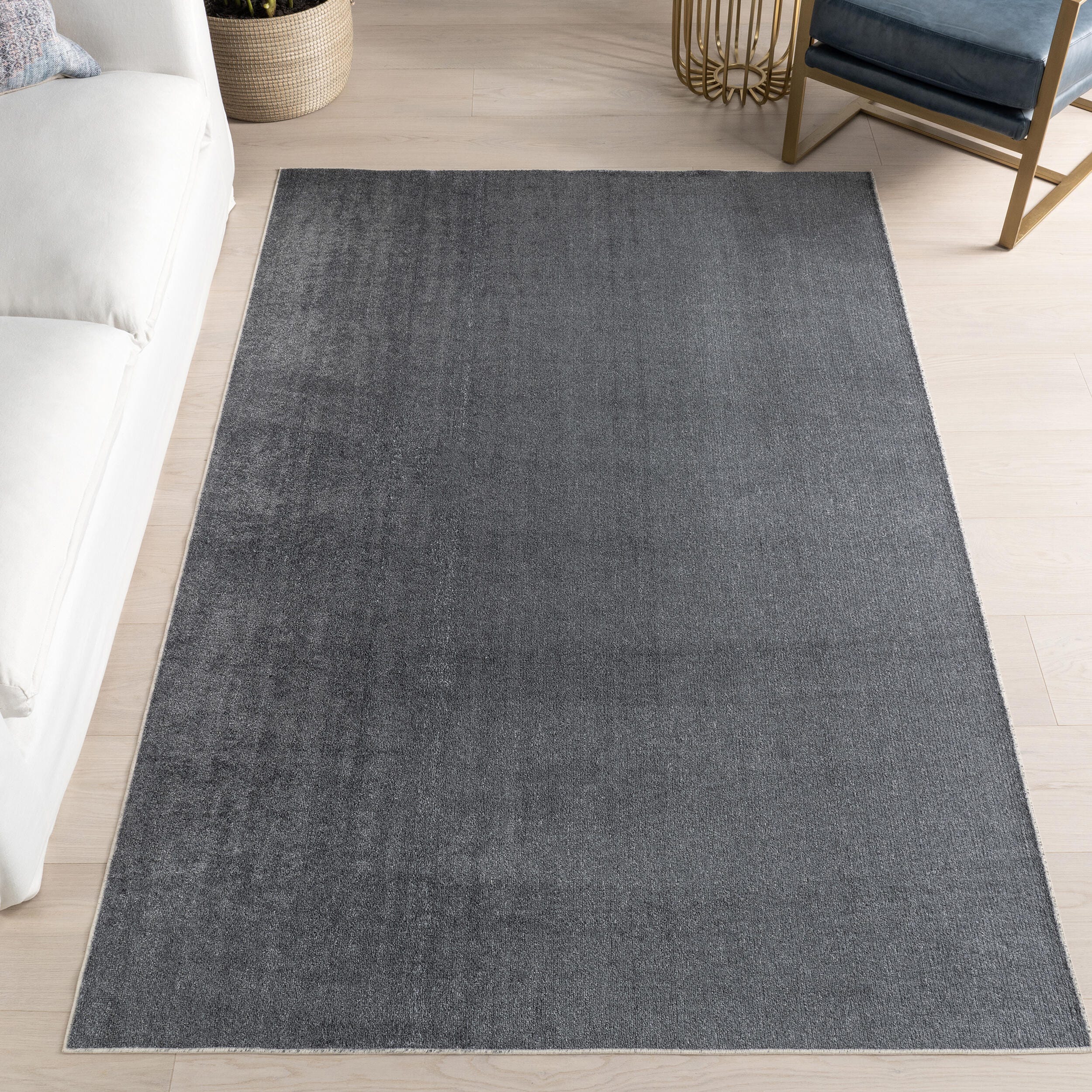 nuLOOM Argelia 5' x 8' Area Rug, Grey, large