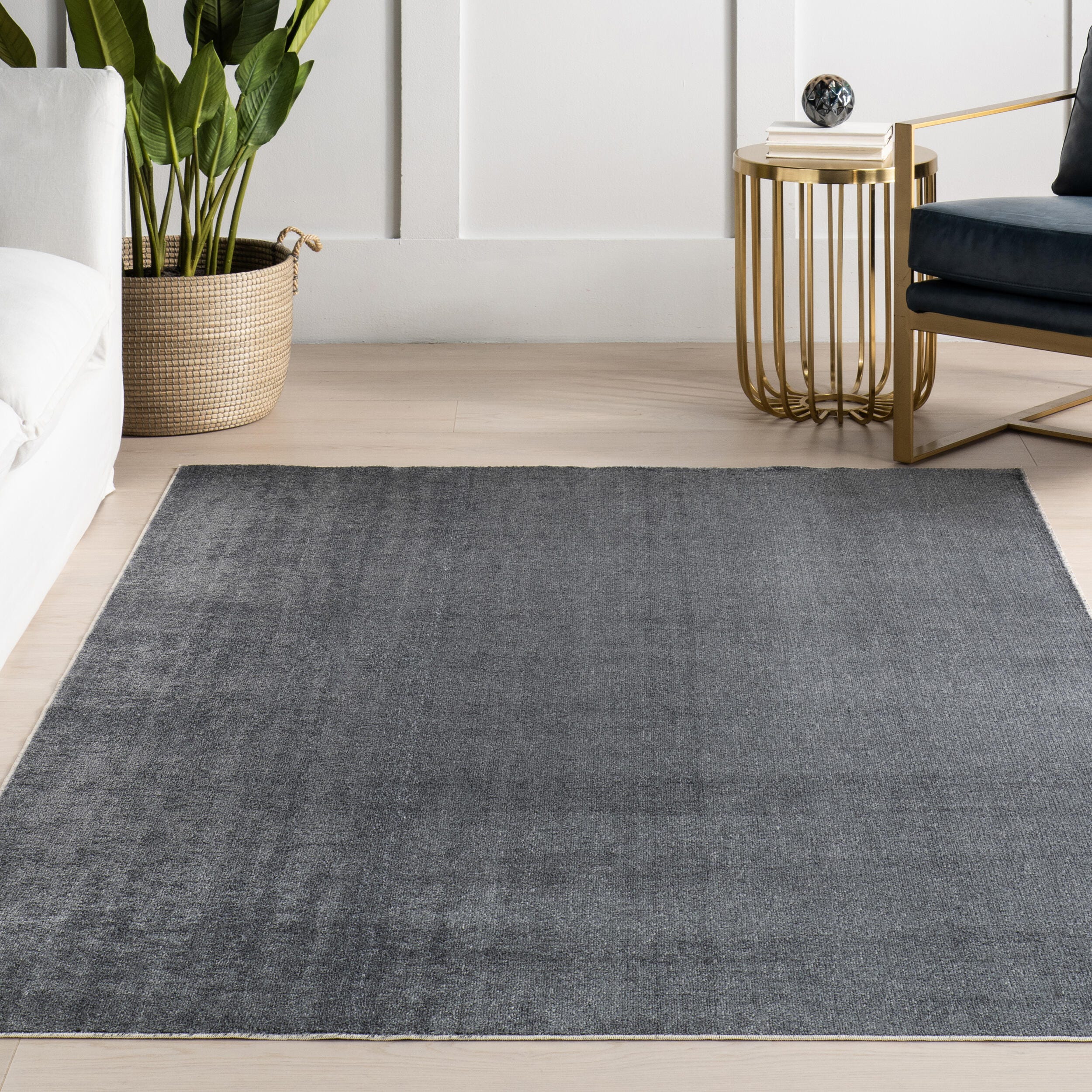 nuLOOM Argelia 5' x 8' Area Rug, Grey, large