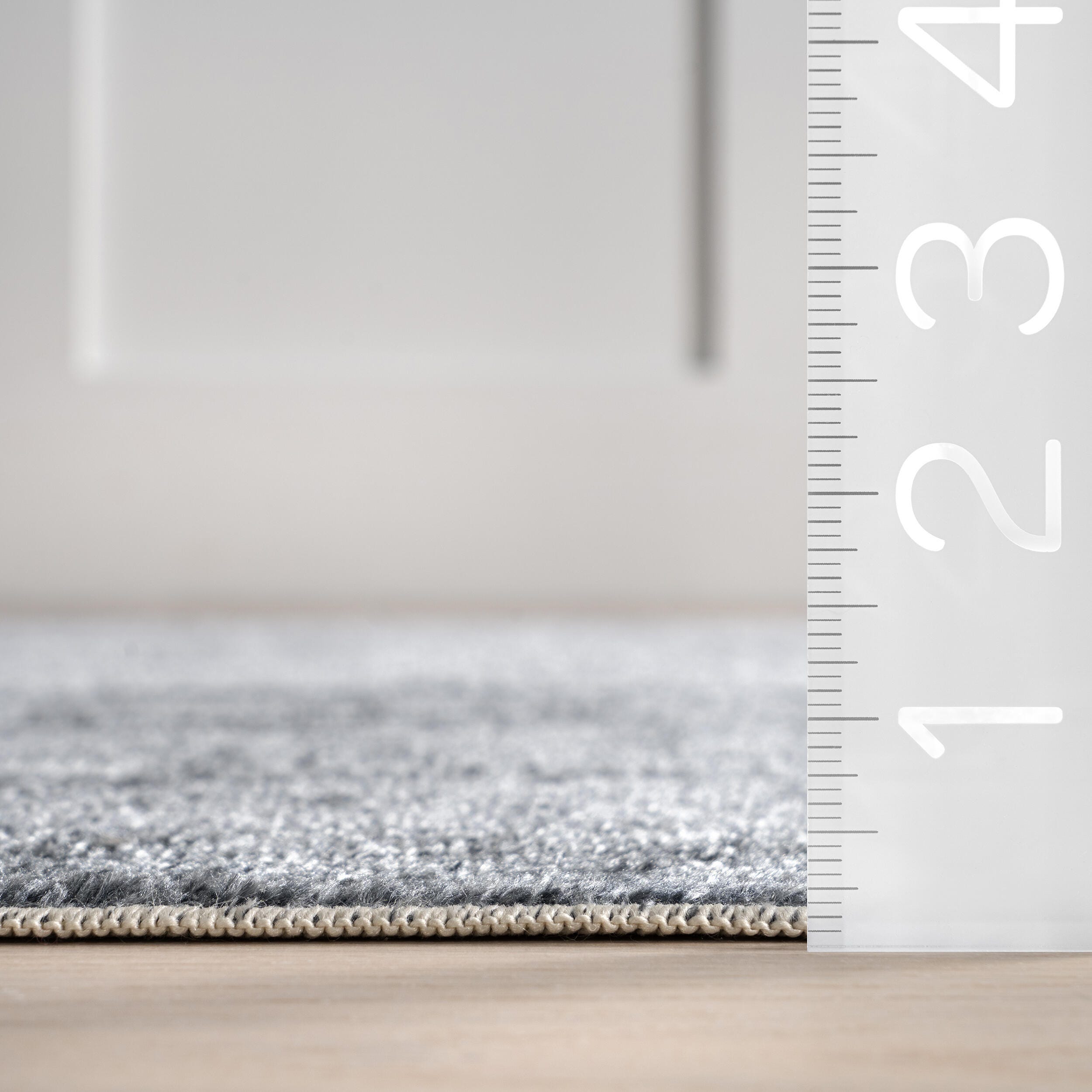 nuLOOM Argelia 9' x 12' Area Rug, Grey, large