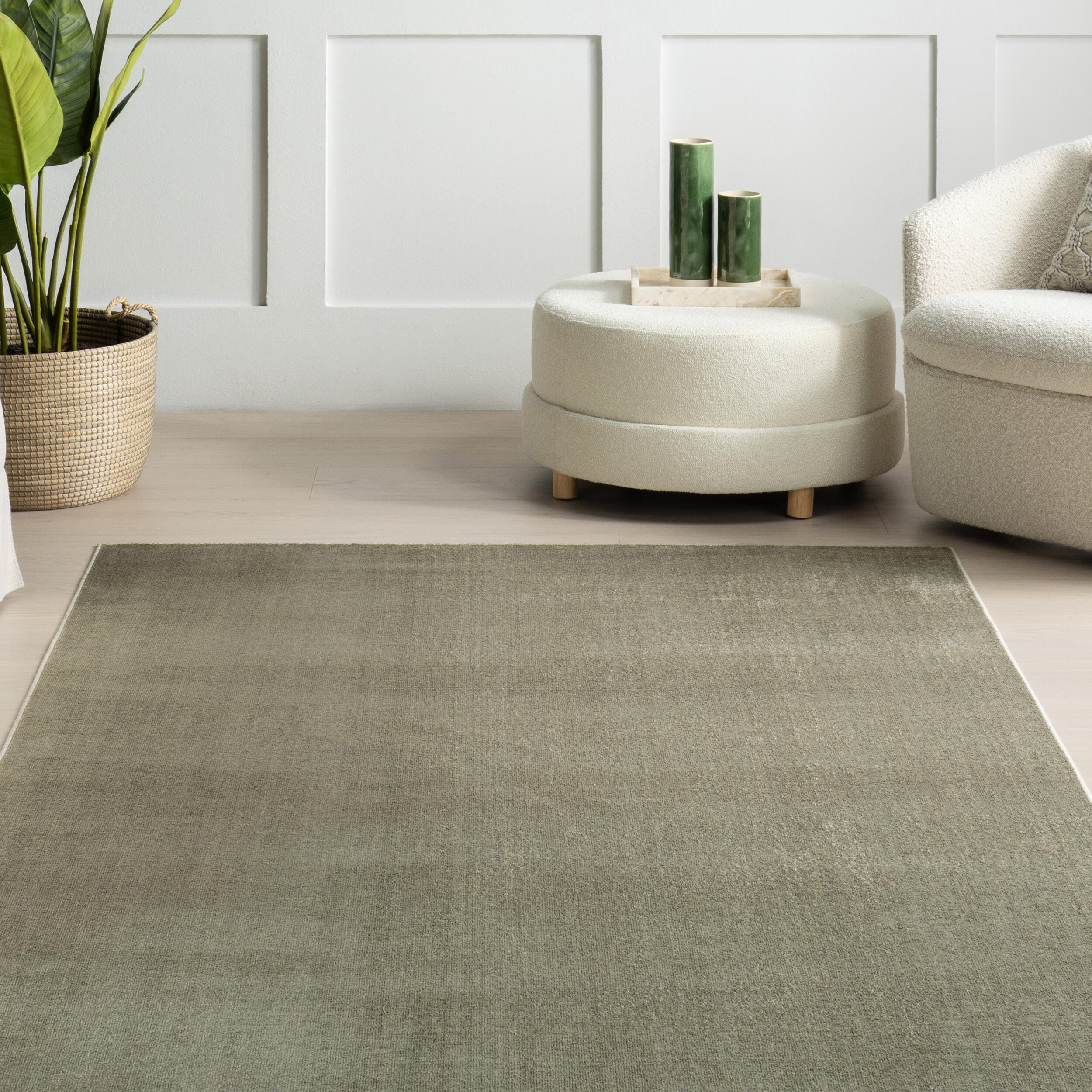 nuLOOM Argelia 4' x 6' Accent Rug, Sage Green, large