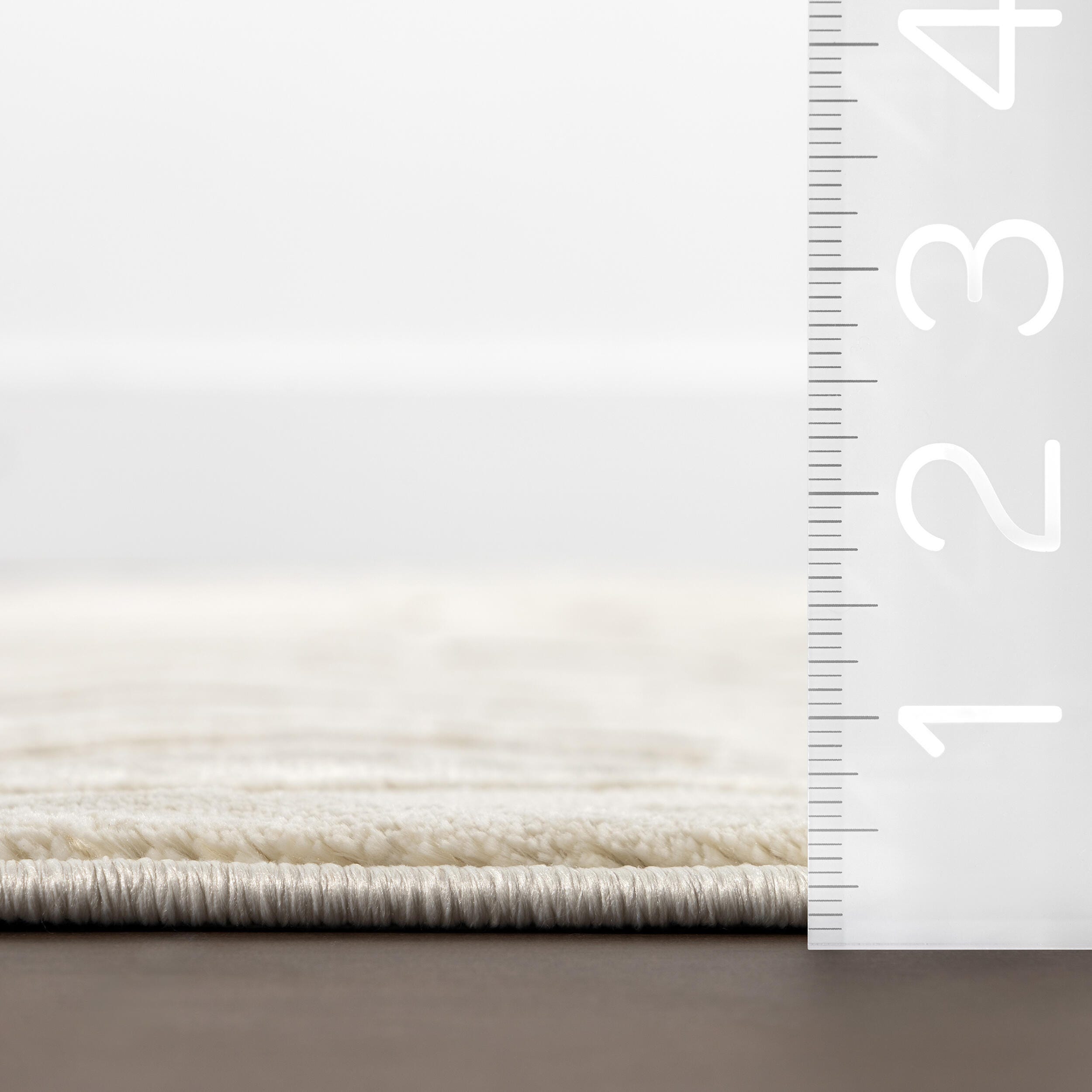 nuLOOM Belen 6' Round Area Rug, Cream, large