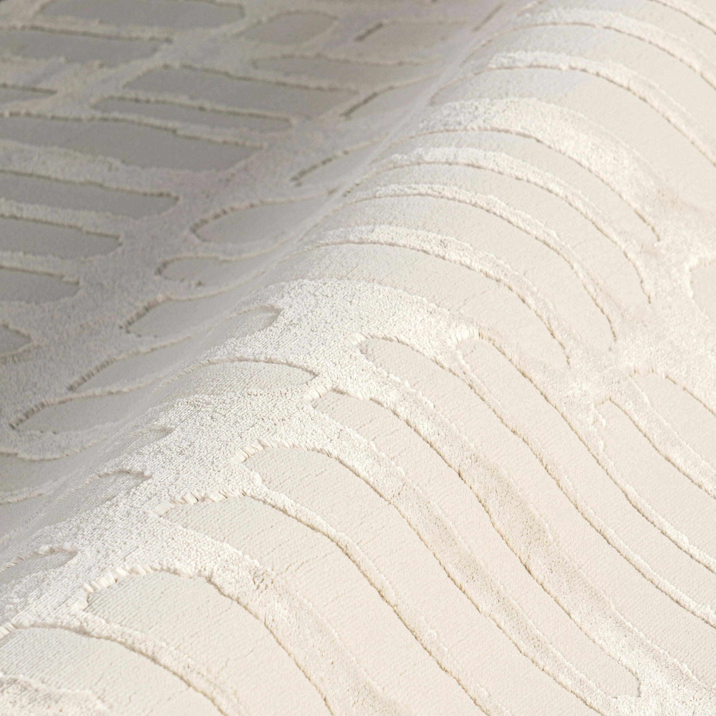 nuLOOM Belen 6' Round Area Rug, Cream, large