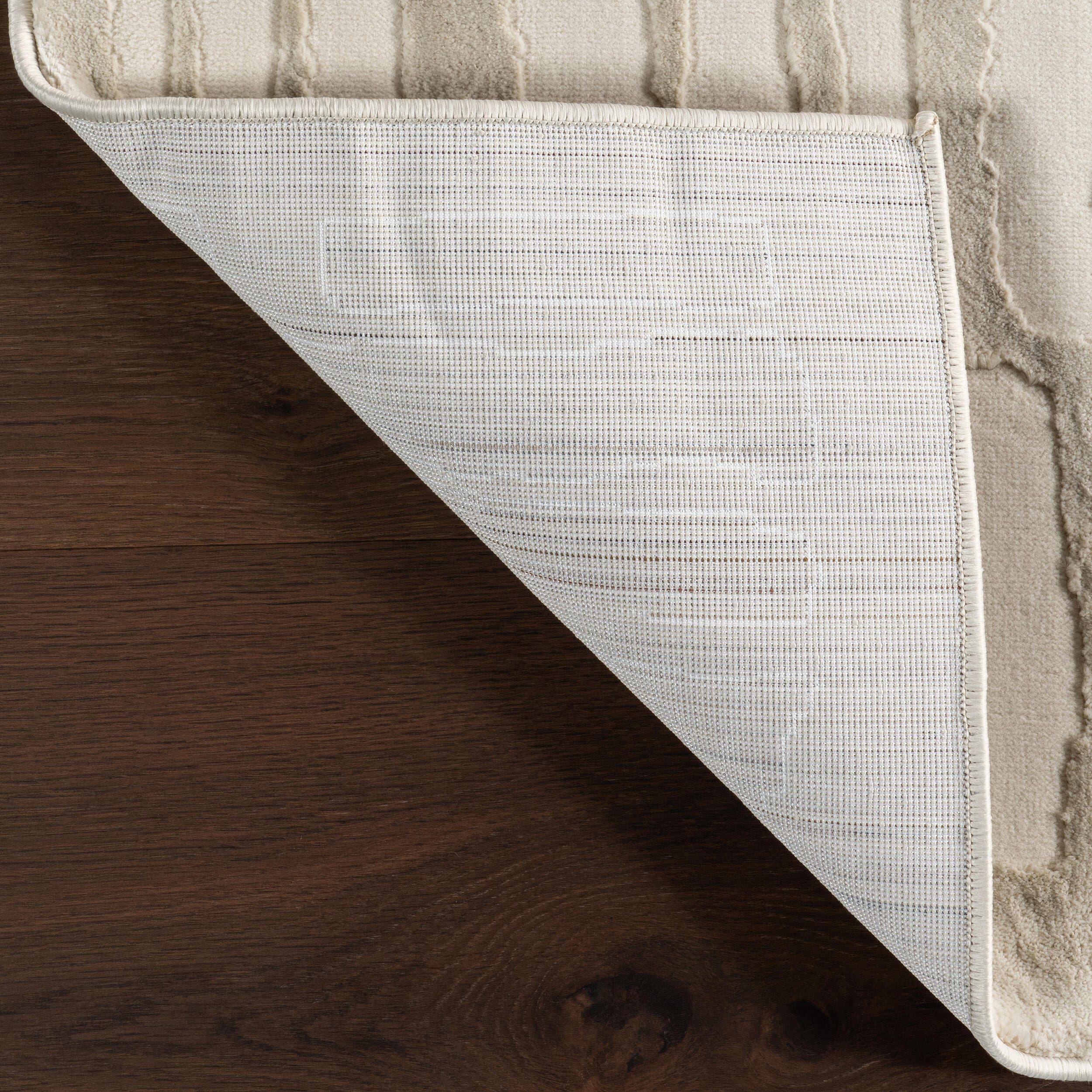 nuLOOM Belen 6' Round Area Rug, Cream, large