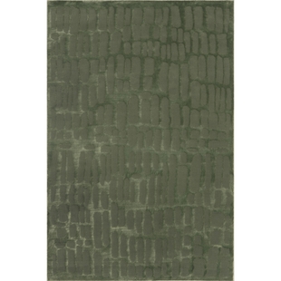 nuLOOM Belen 6' Round Area Rug, Forest Green, large