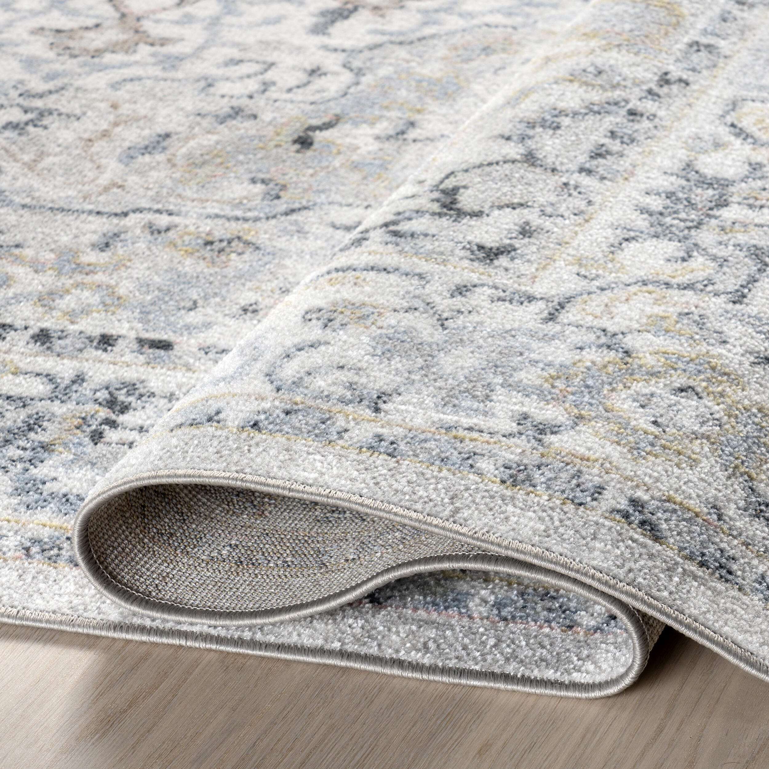 nuLOOM Cady 7' x 9' Area Rug, Blue, large