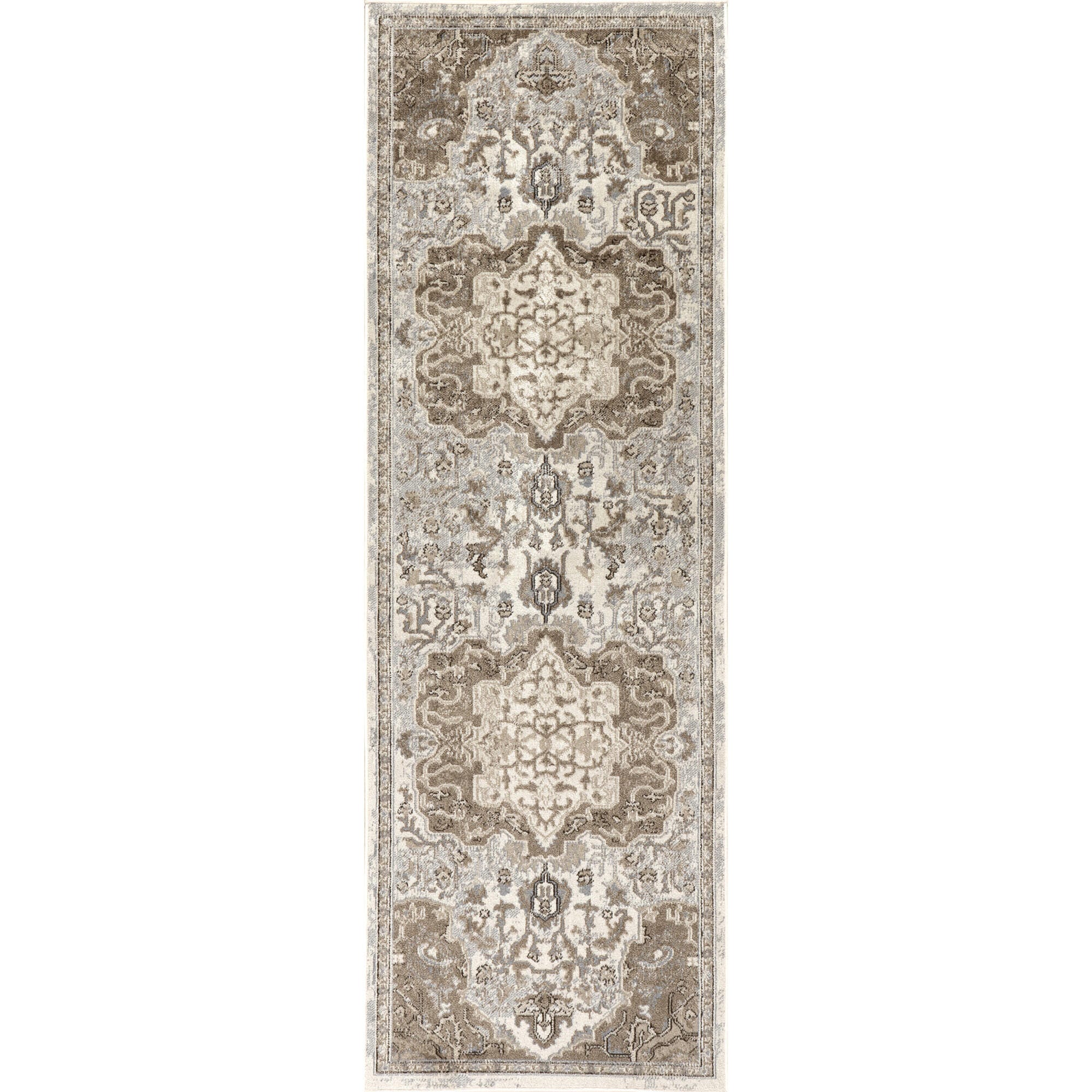 nuLOOM Cady 3' x 8' Runner Rug, Light Brown, large