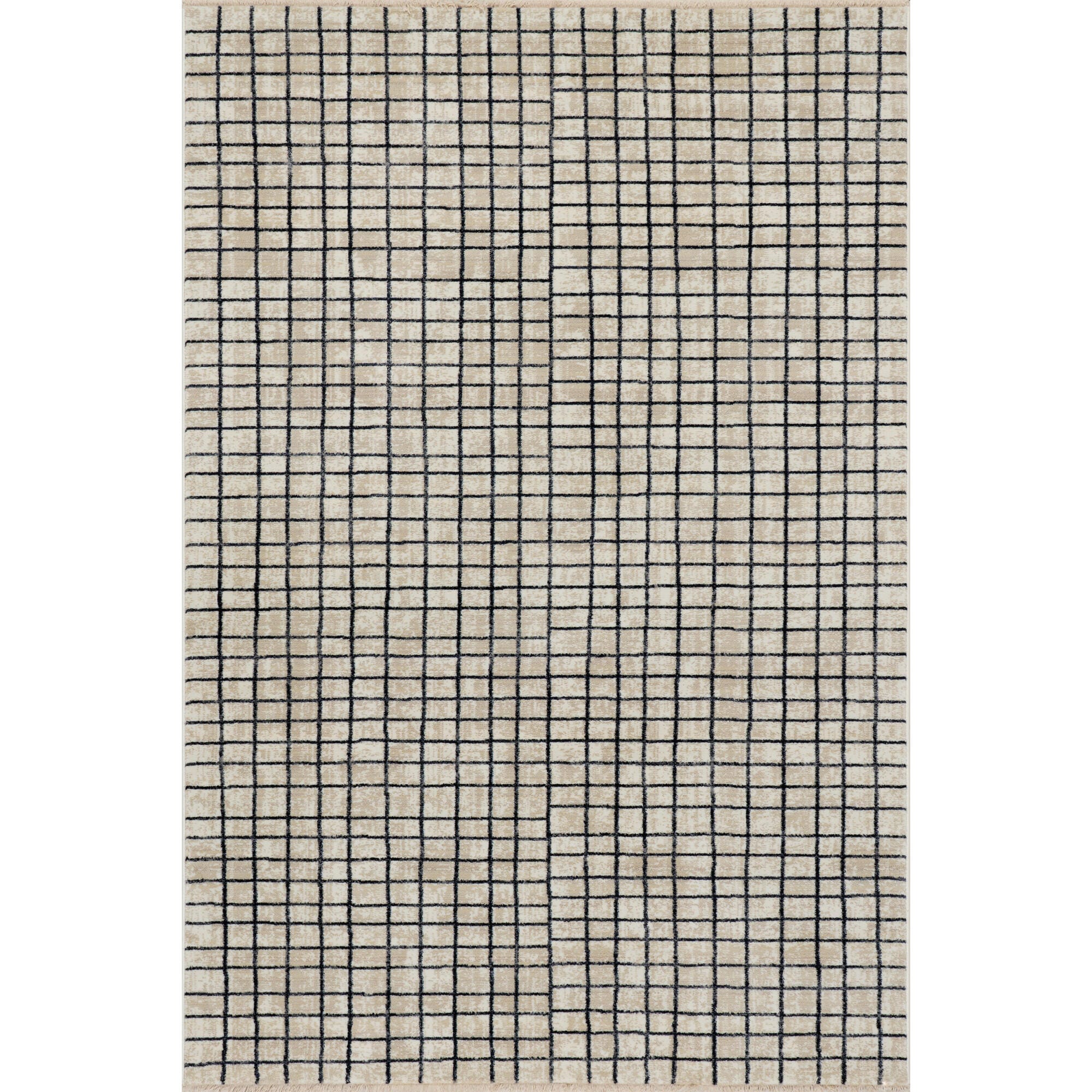 nuLOOM Catethe 7' x 10' Area Rug, Beige, large