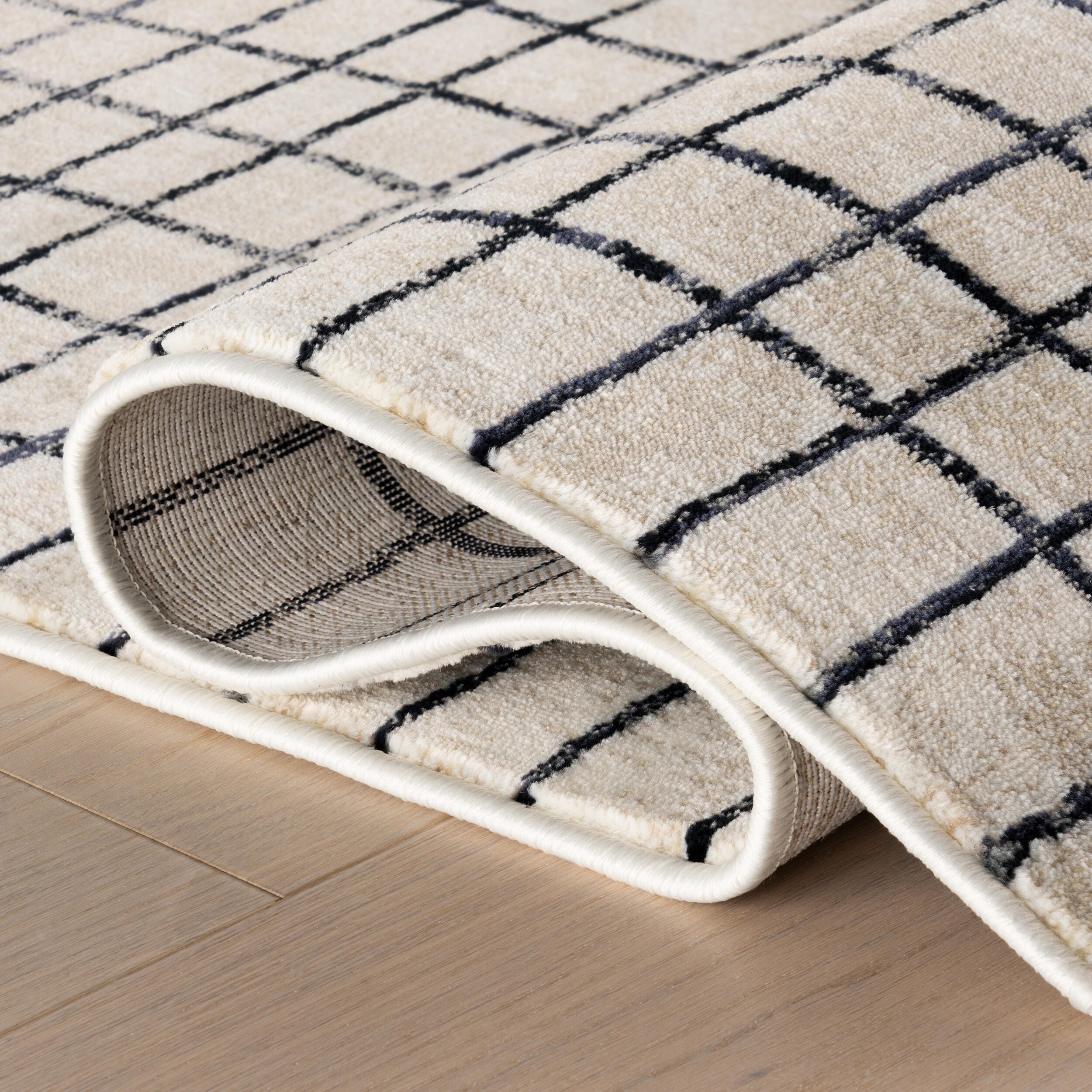 nuLOOM Catethe 9' x 12' Area Rug, Beige, large