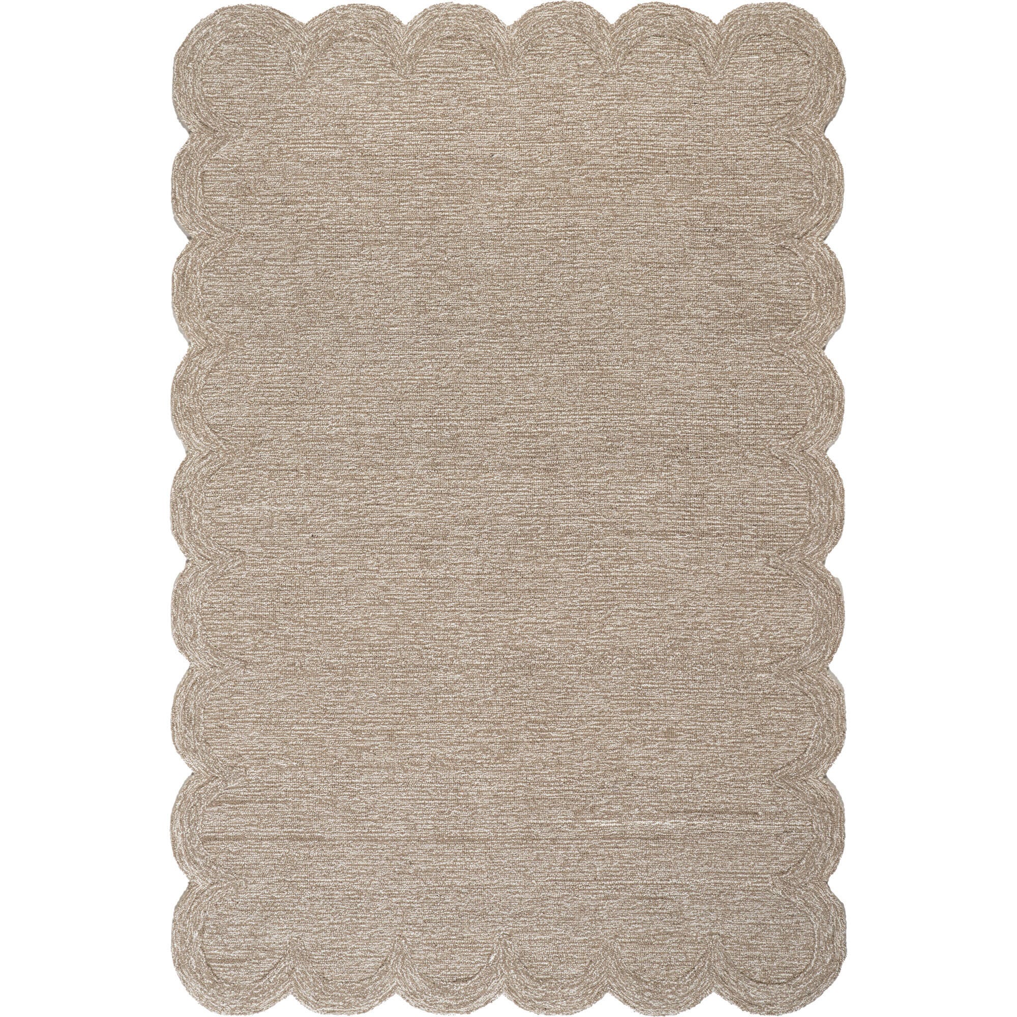 nuLOOM Elira 6' x 9' Area Rug, Oatmeal, large