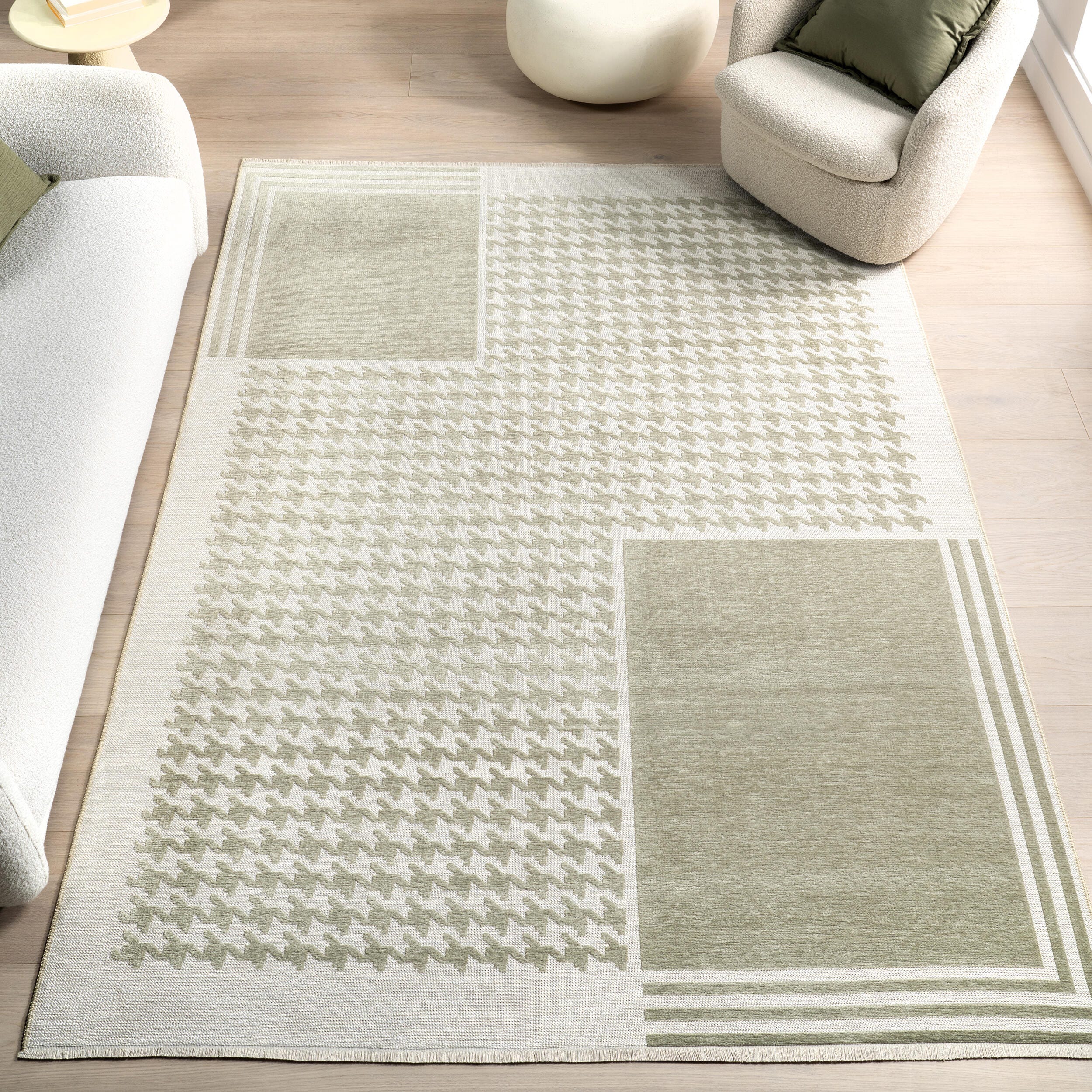 nuLOOM Iyla 5' x 8' Area Rug, Green, rollover