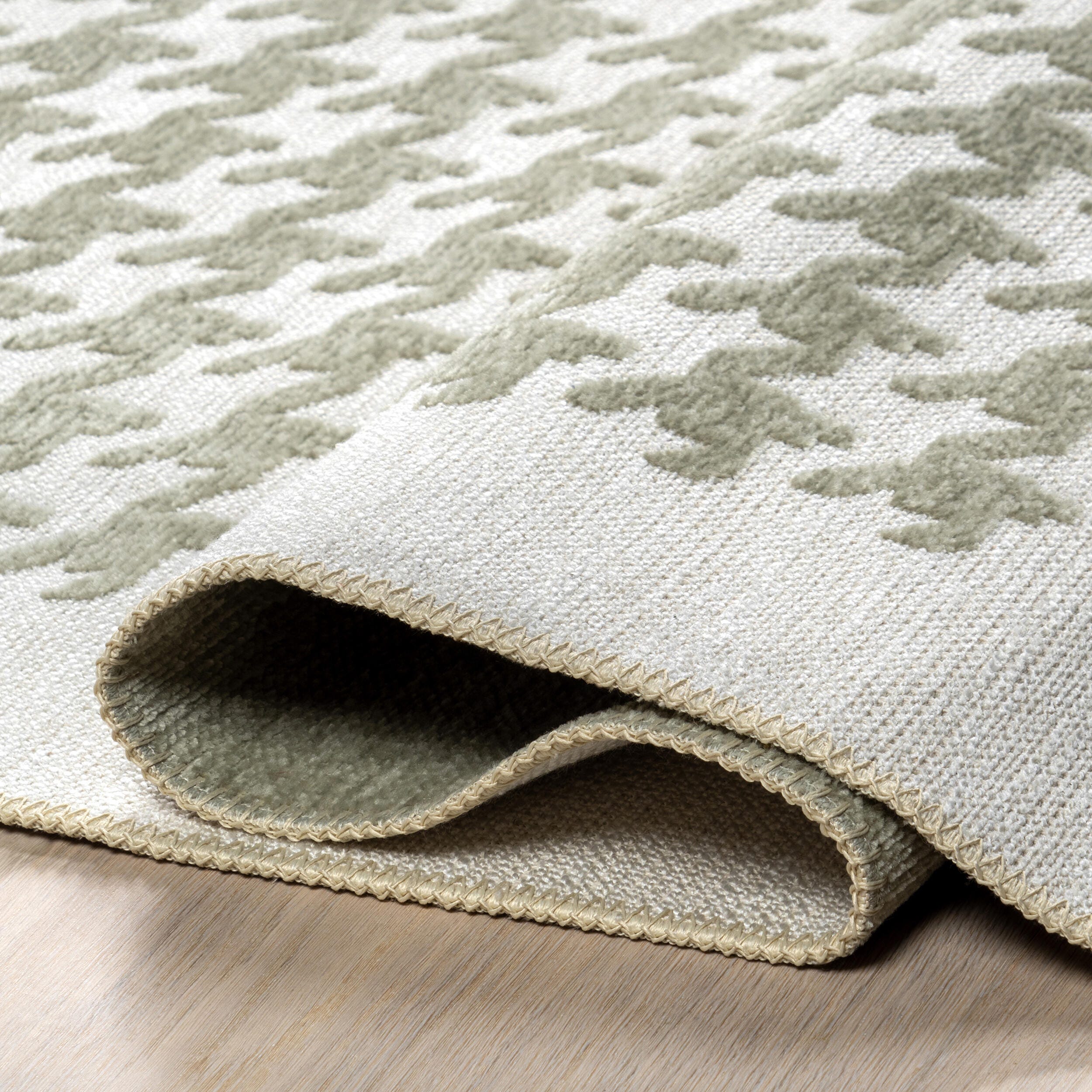 nuLOOM Iyla 5' x 8' Area Rug, Green, large