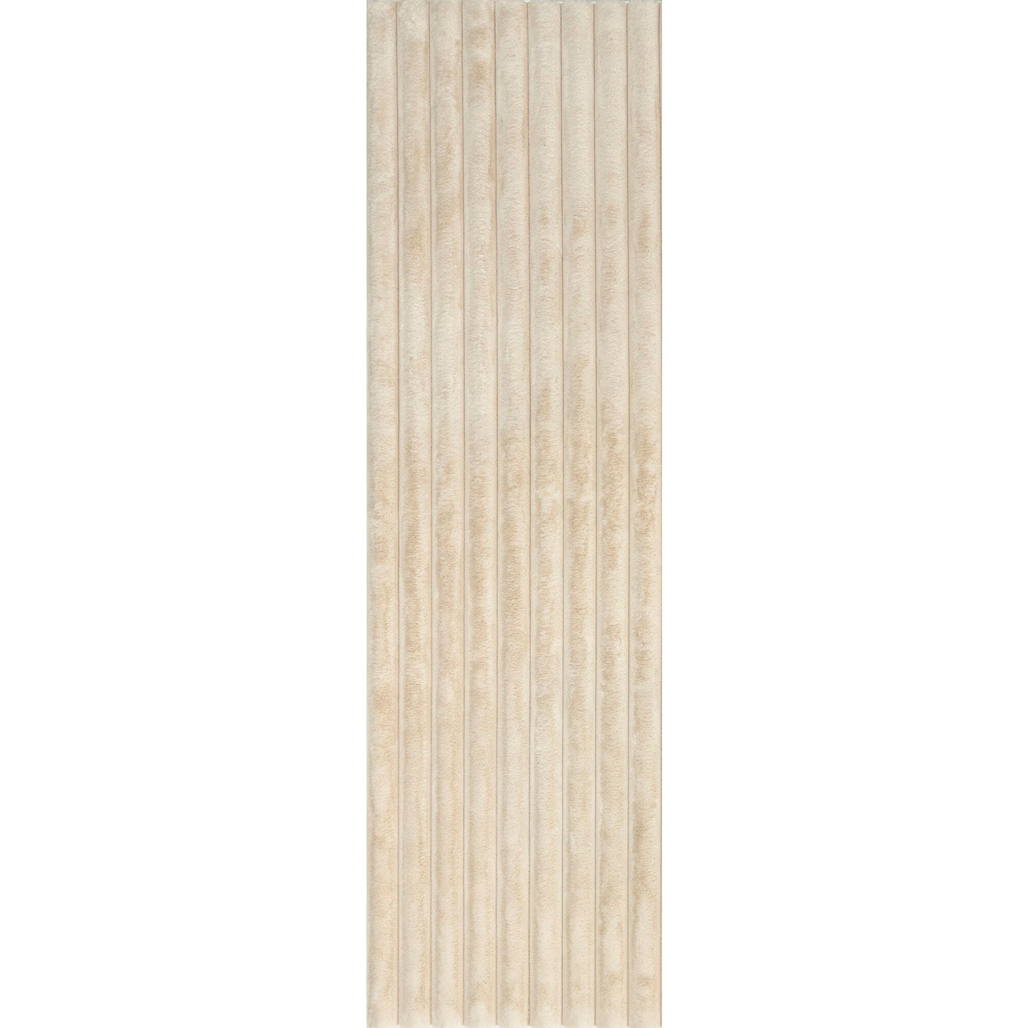 nuLOOM Kai 2' x 6' Runner Rug, Beige, large