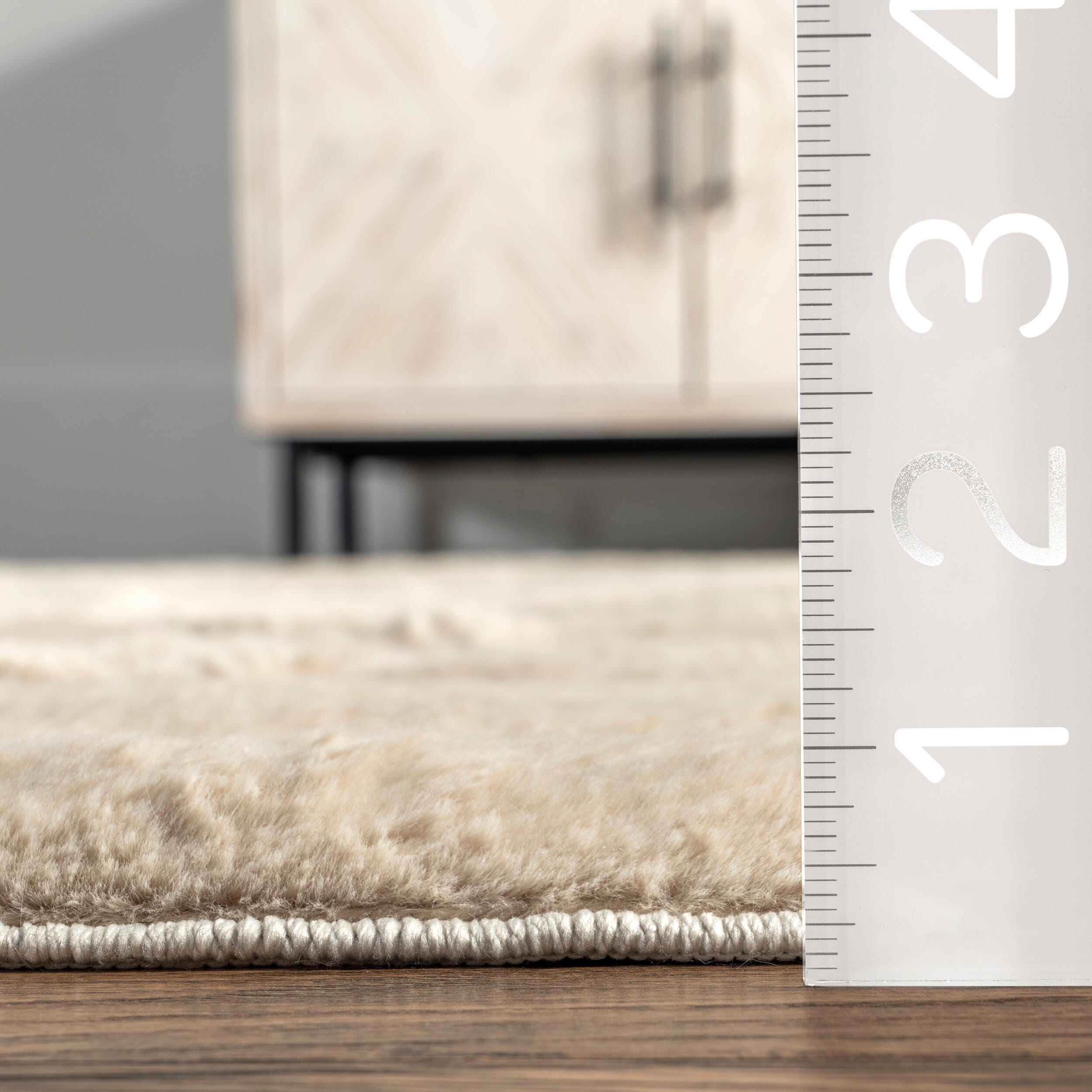 nuLOOM Kai 8' x 10' Area Rug, Beige, large