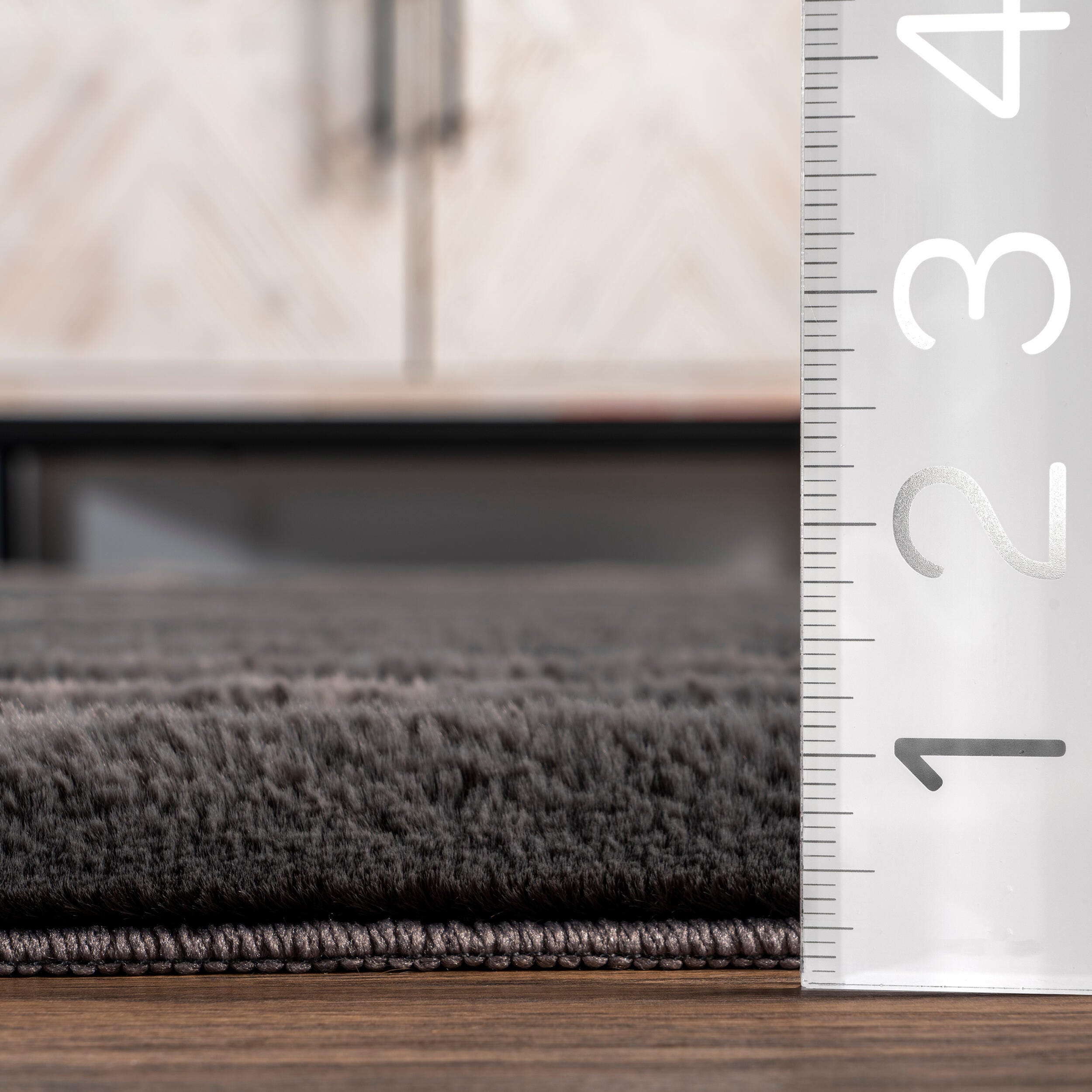 nuLOOM Kai 8' x 10' Area Rug, Charcoal, large