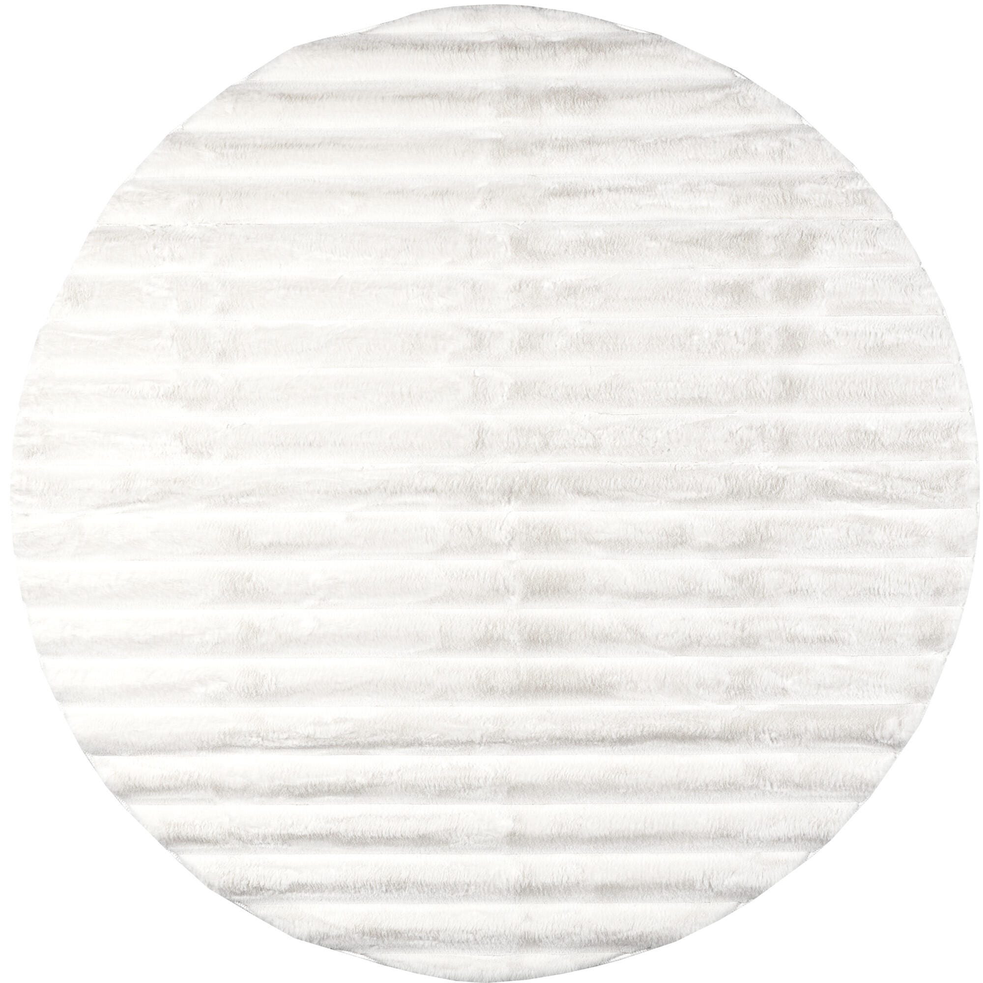nuLOOM Kai 5' Round Area Rug, Off White, large