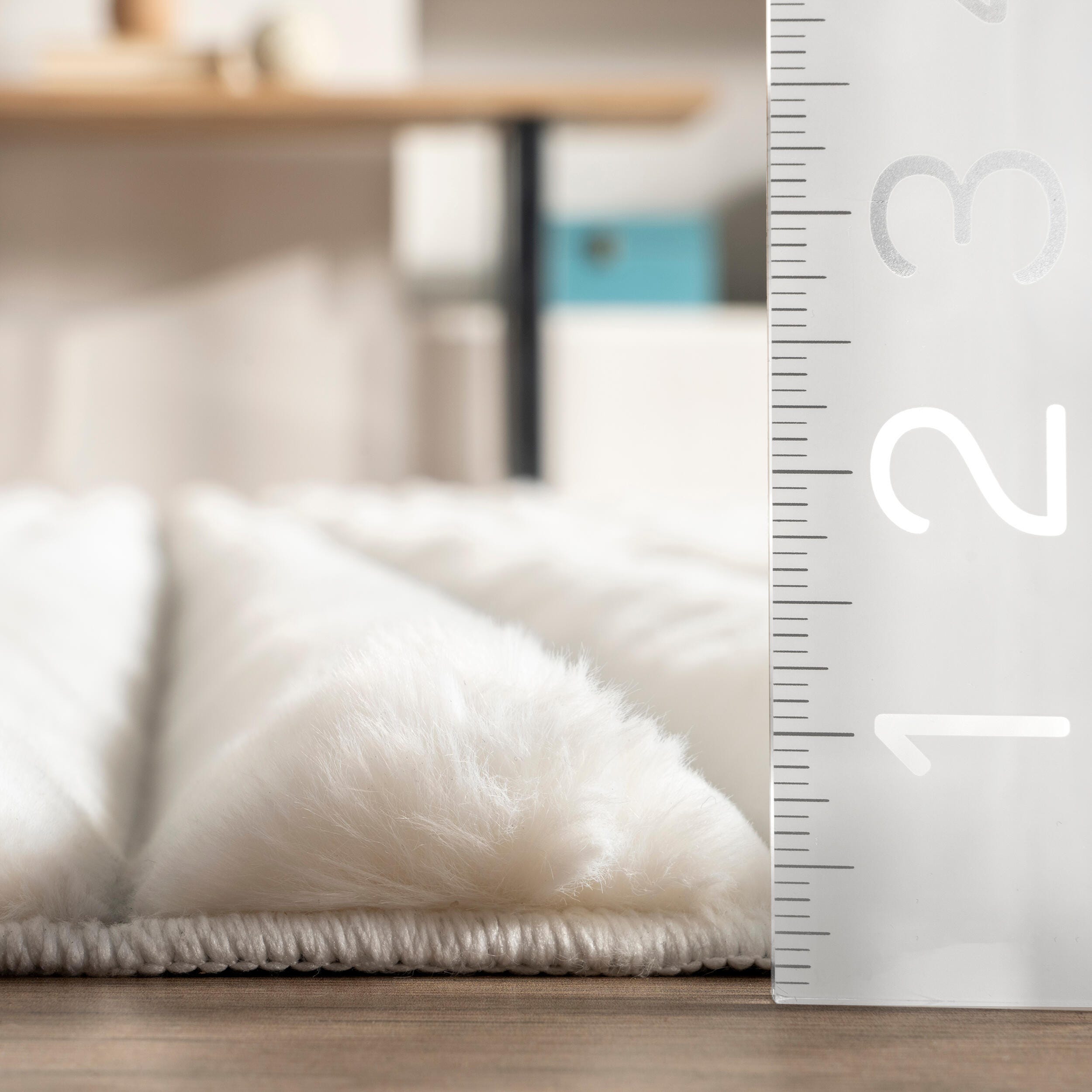 nuLOOM Kai 6' x 9' Area Rug, Off White, large