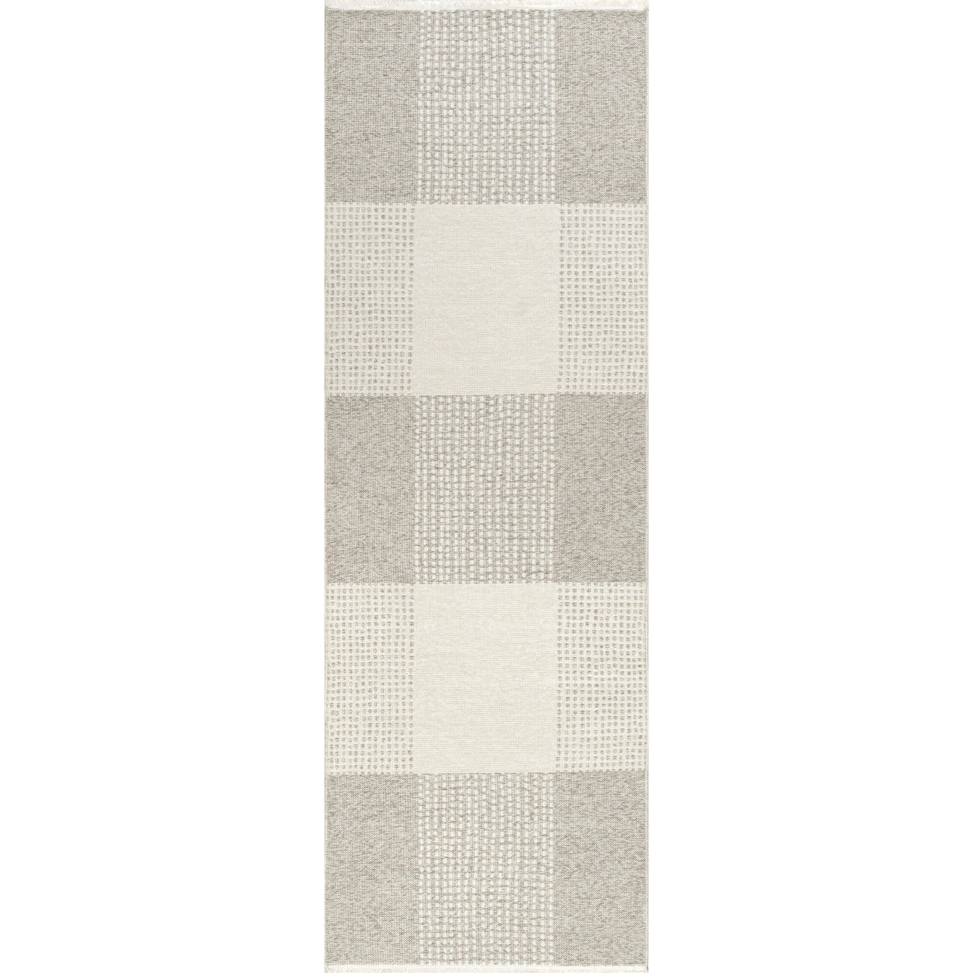 nuLOOM Kirby 3' x 8' Runner Rug, Cream, large