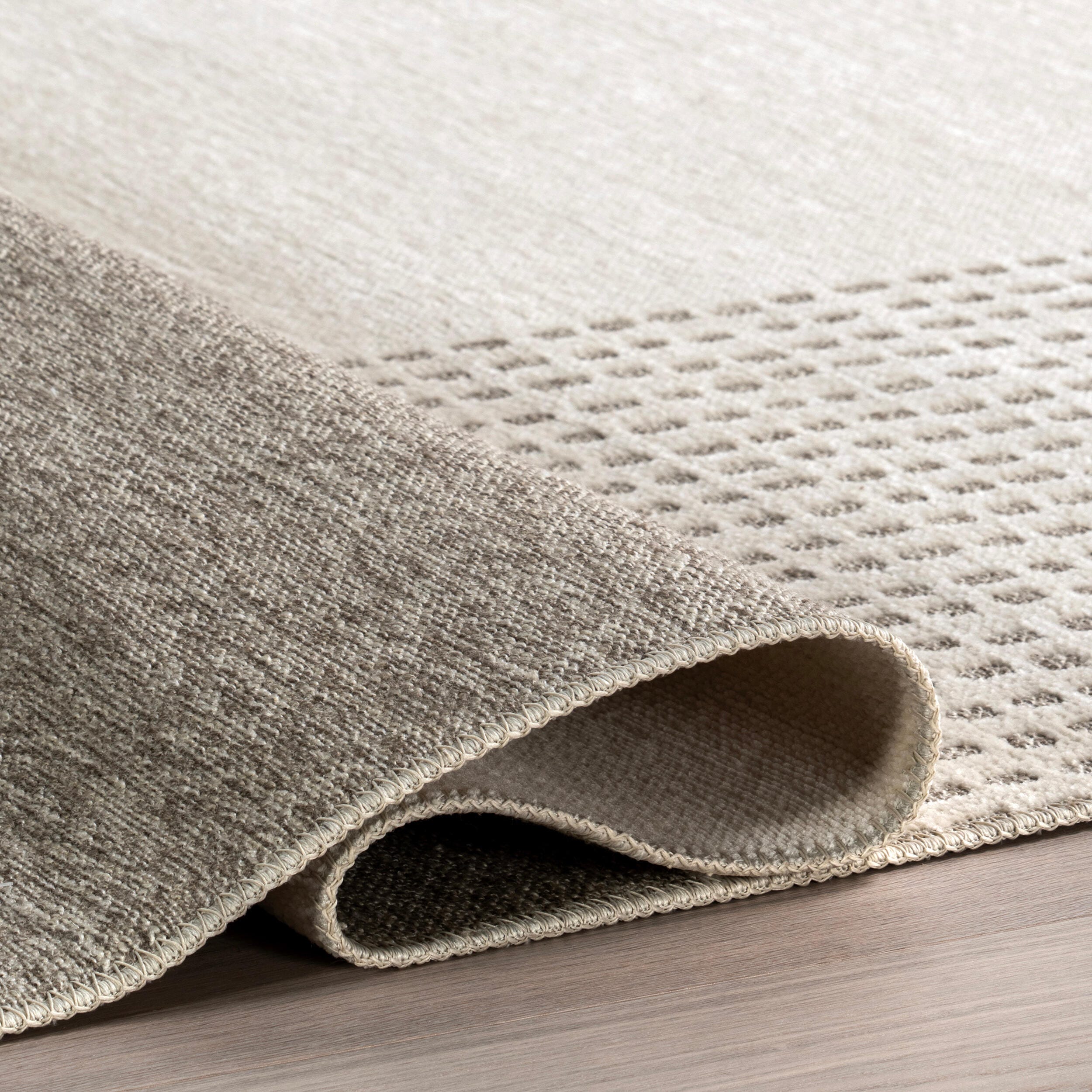 nuLOOM Kirby 5' x 8' Area Rug, Cream, large