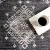 nuLOOM Moxie 8' x 8' Square Area Rug, Charcoal, large