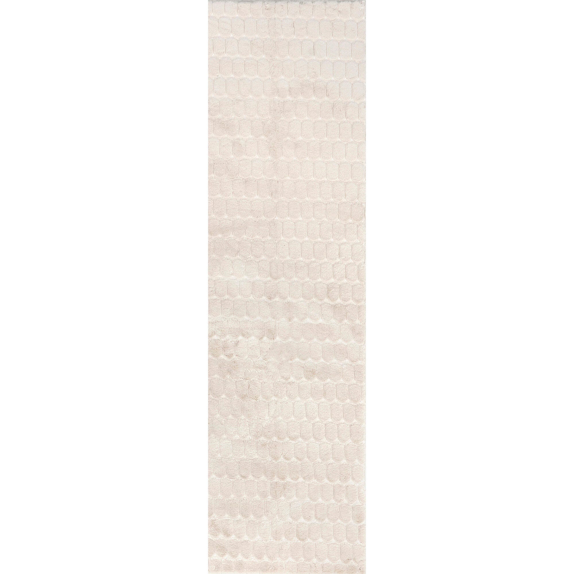 nuLOOM Nia 3' x 8' Runner Rug, Beige, large