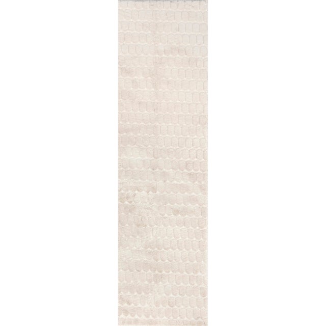 nuLOOM Nia 3' x 8' Runner Rug, Beige