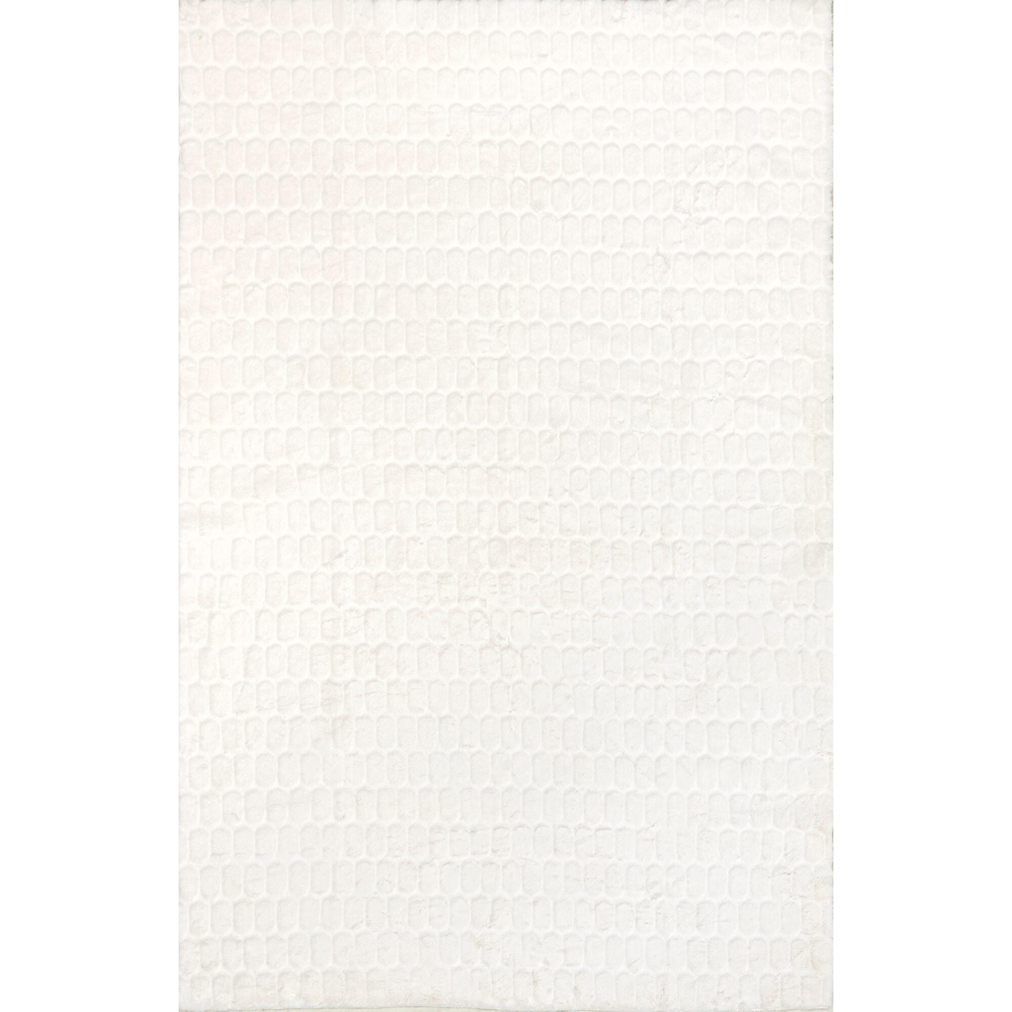nuLOOM Nia 2' x 3' Accent Rug, White, large
