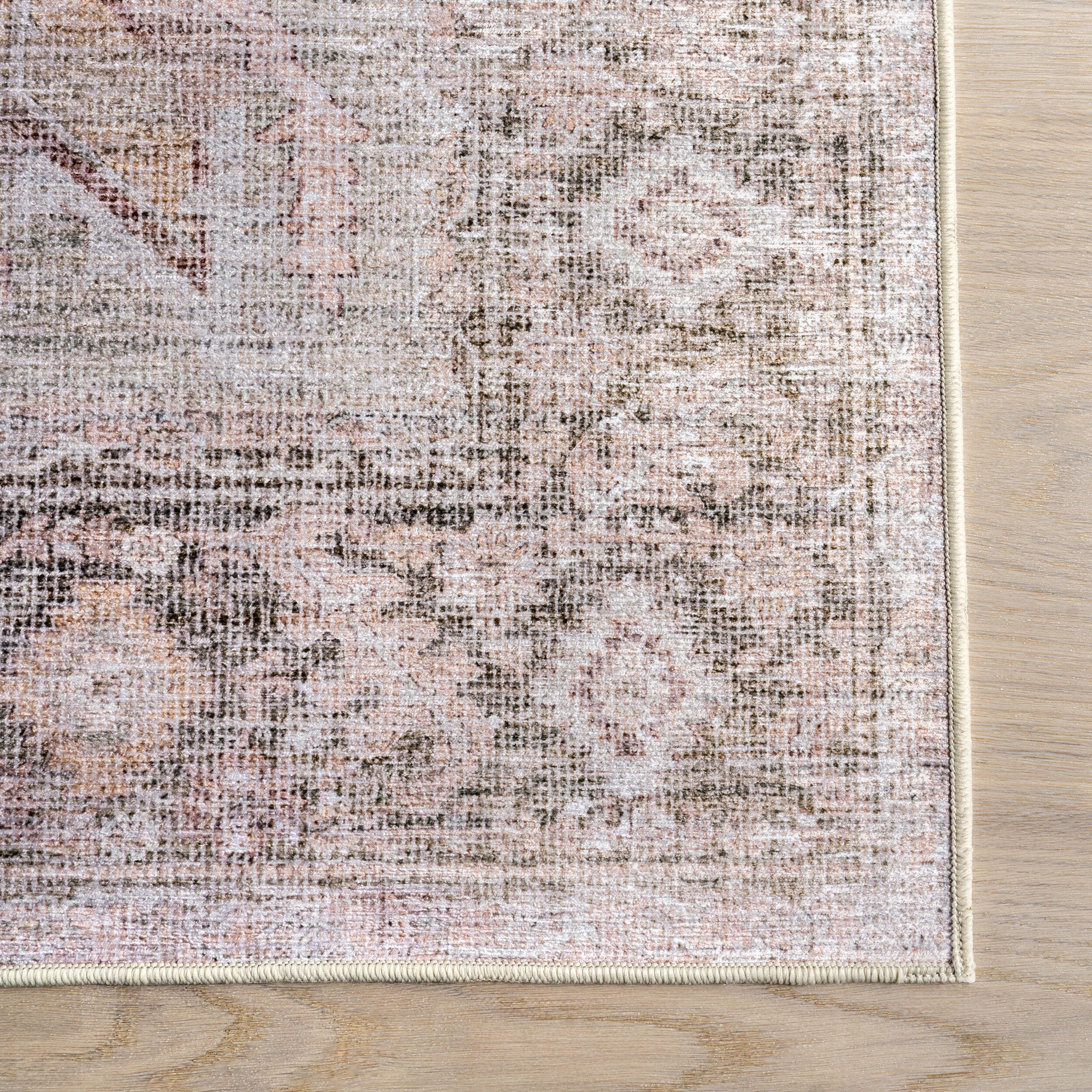 nuLOOM Rora 2' x 6' Runner Rug, Pale Pink, large