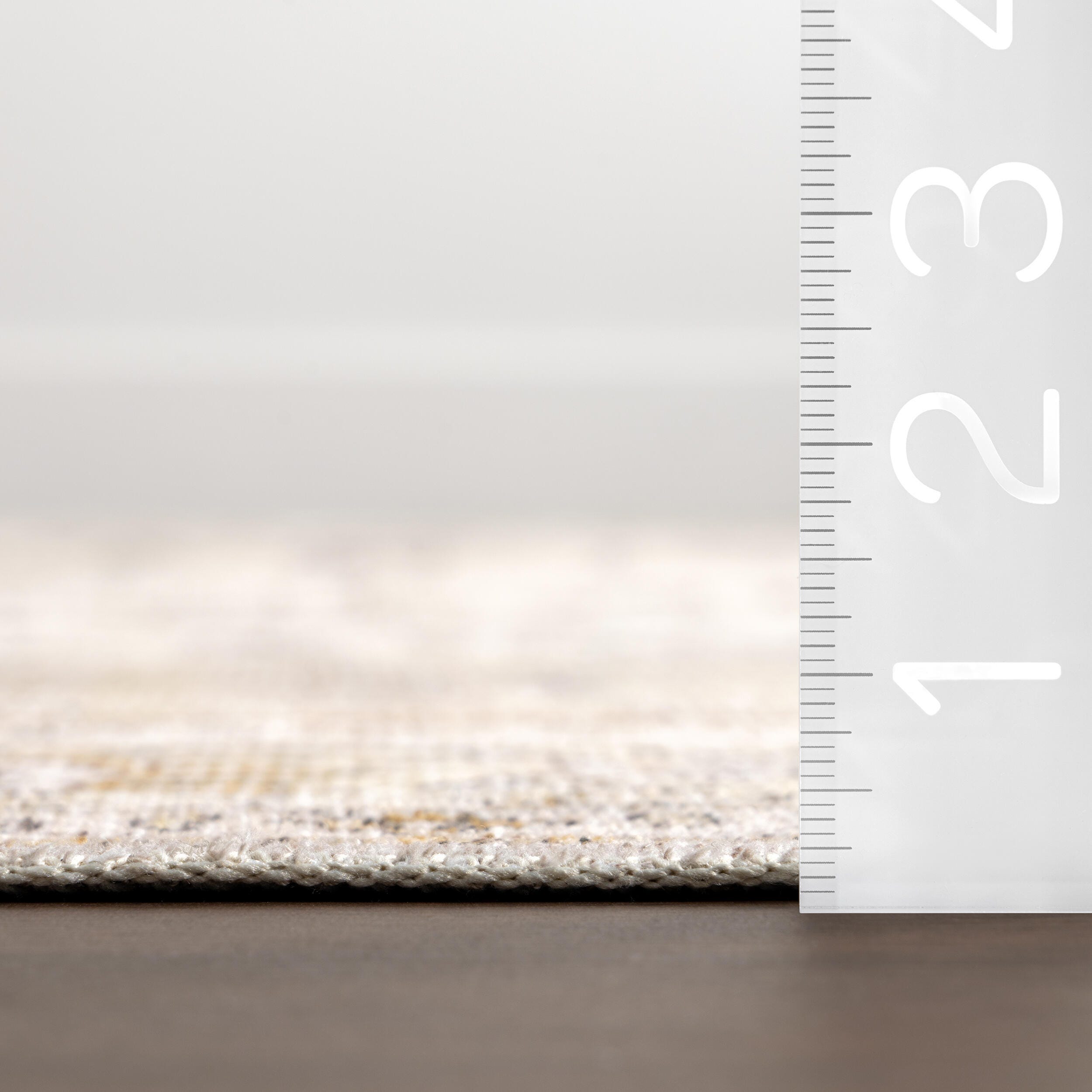 nuLOOM Sia 8' Round Area Rug, Beige, large